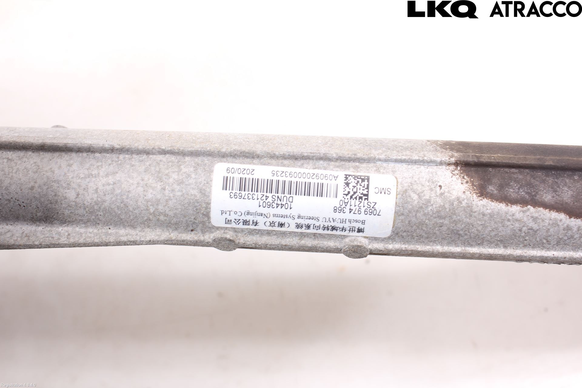 MG ZS EV 20- Styrväxel-Snäcka