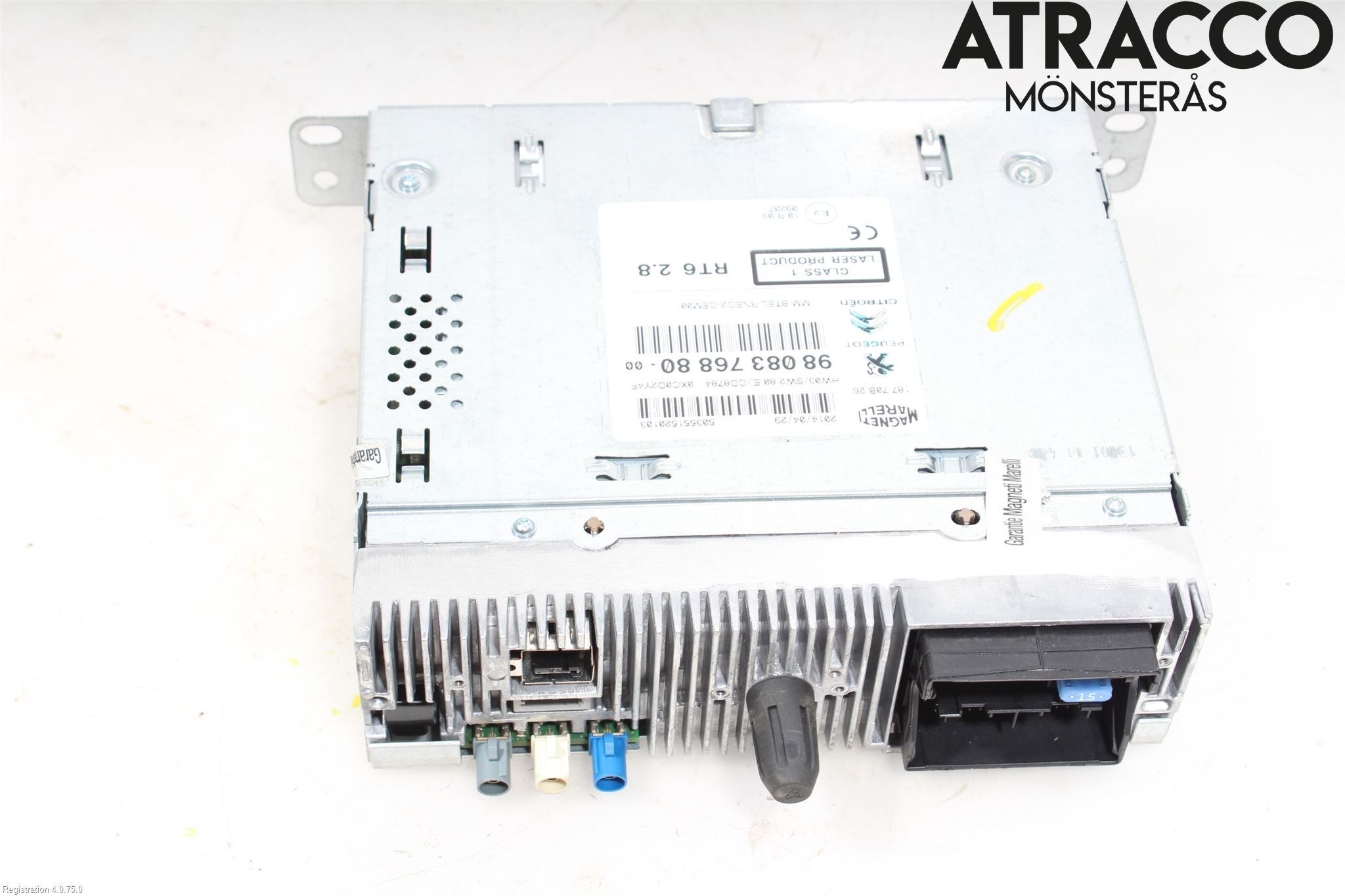 Citroen C4 II 11-18 Cd Radio - Multimediapanel