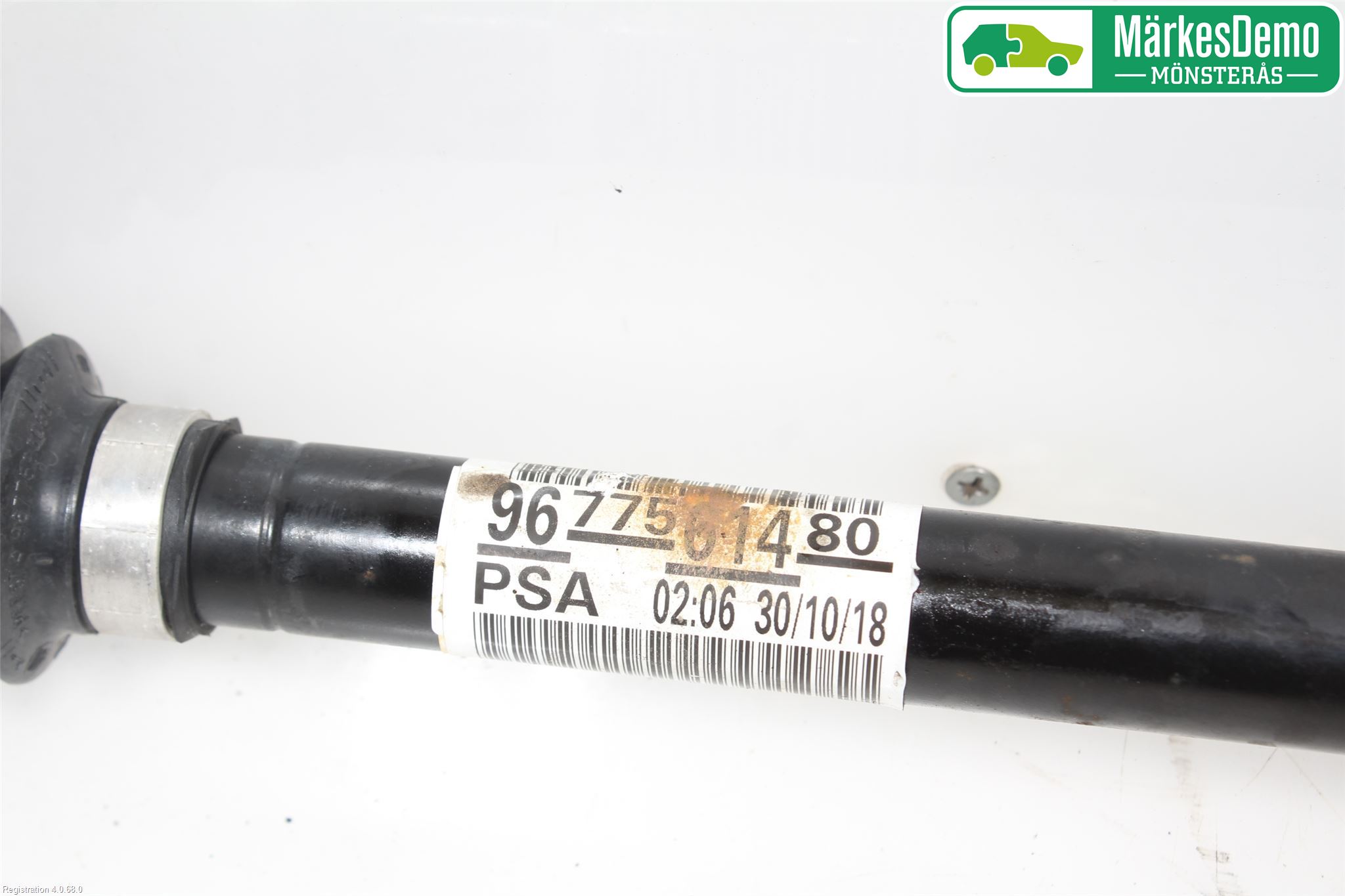 Citroen BERLINGO 08-18 Drivaxel Fram Vänster