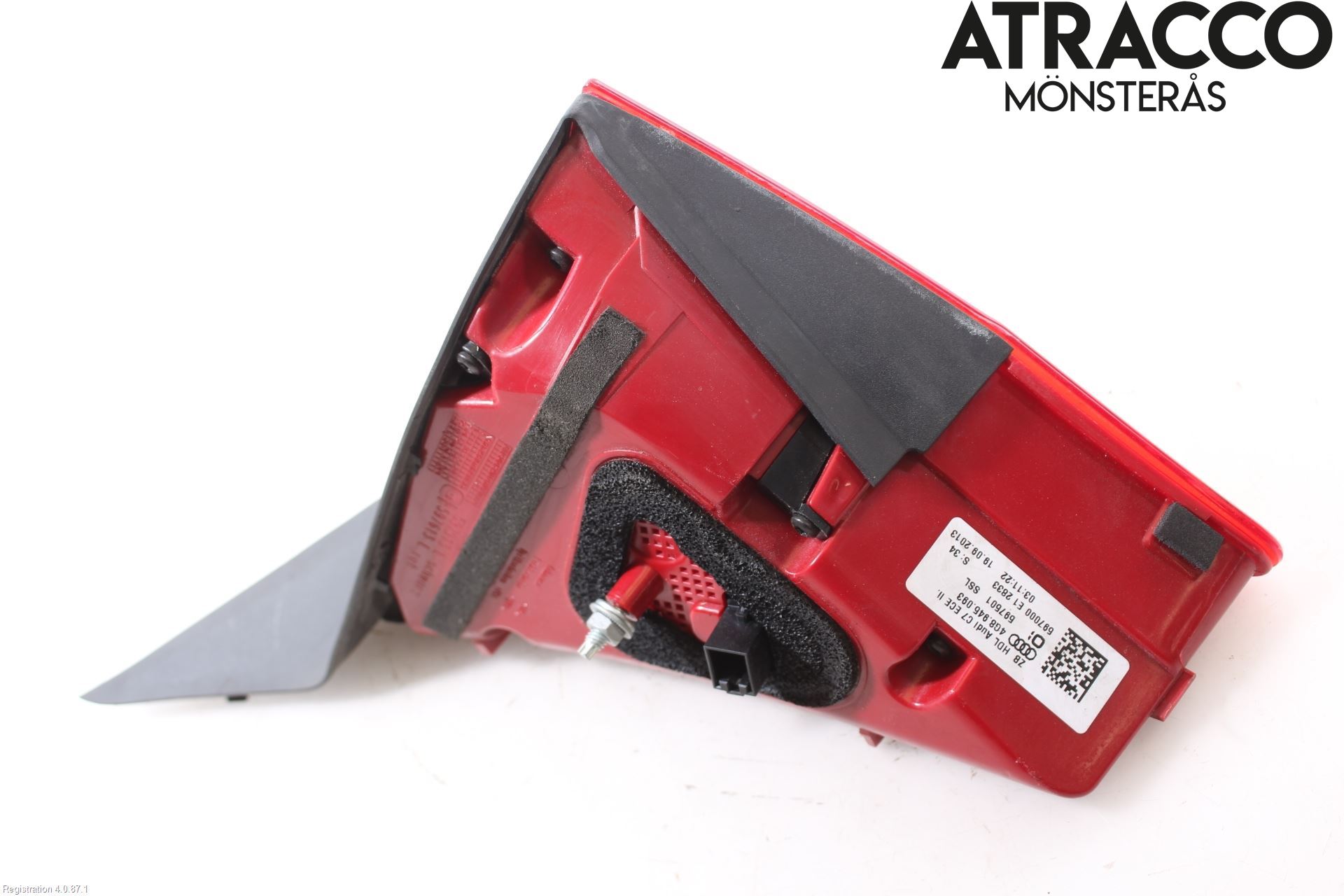 Audi A7/S7 4G 11-17 Bakljus Lucka Vä