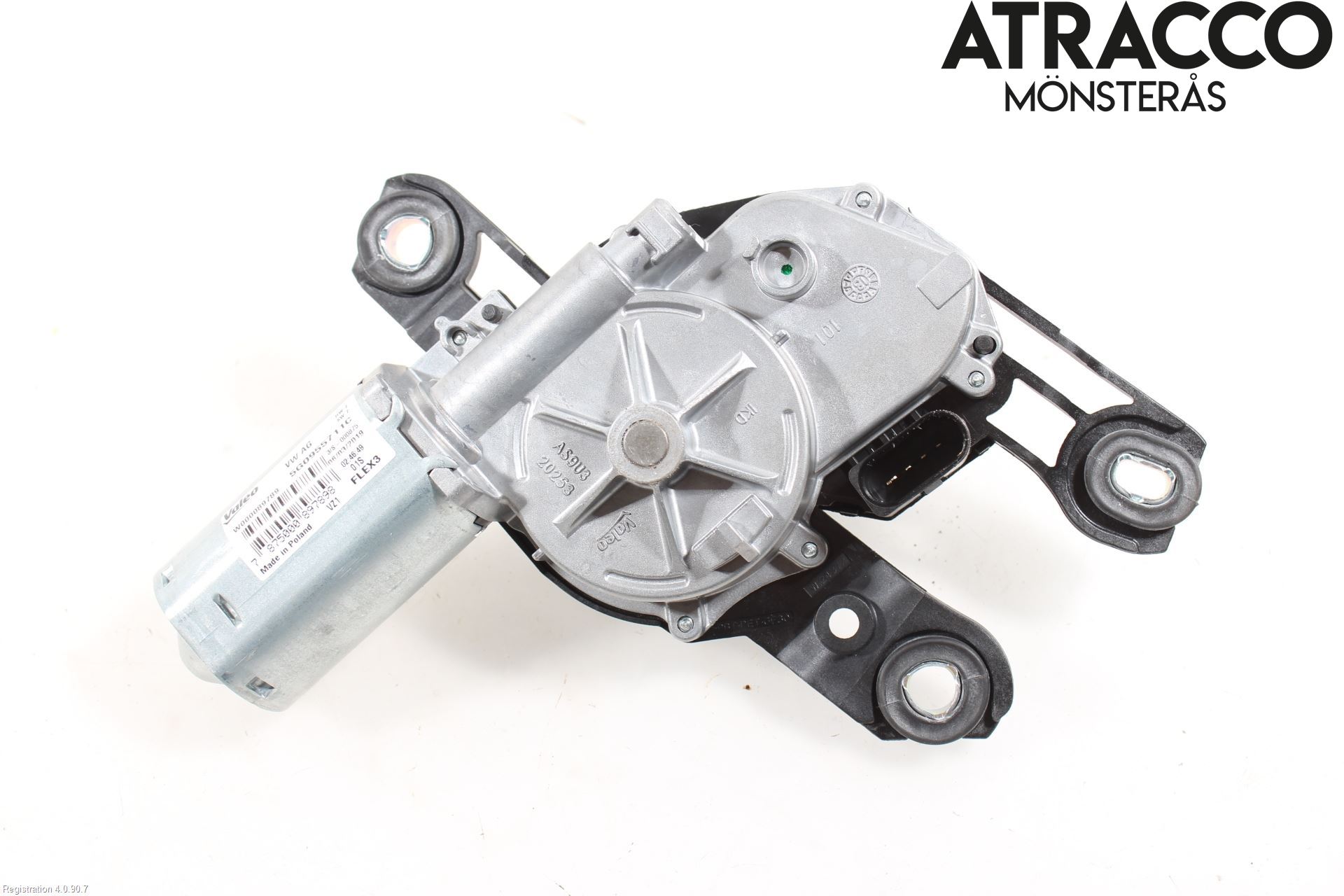 Volkswagen VW GOLF / E-GOLF VII 13-20 Torkarmotor Baklucka
