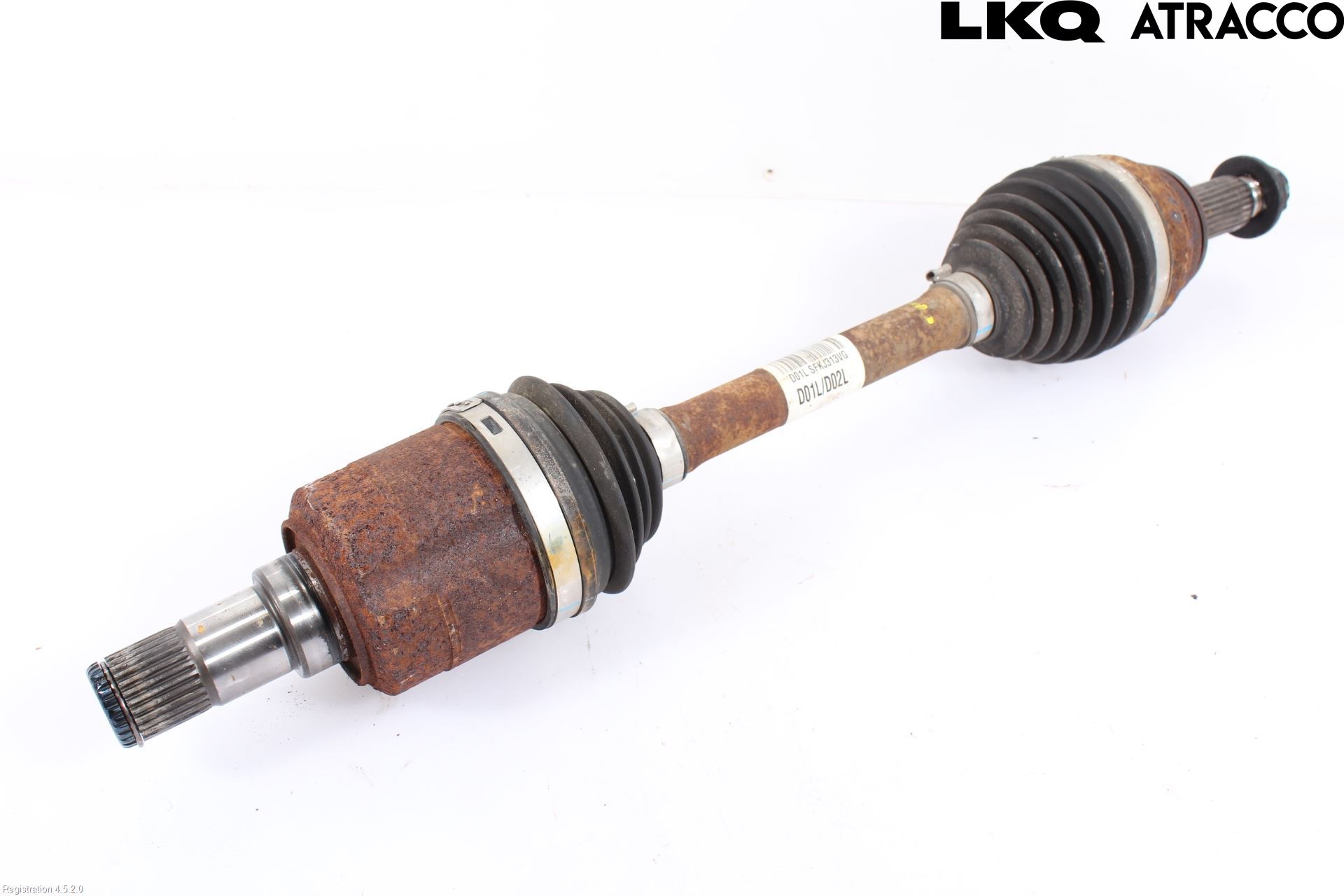 Kia NIRO (DE) 17-22 Drivaxel Fram Vänster