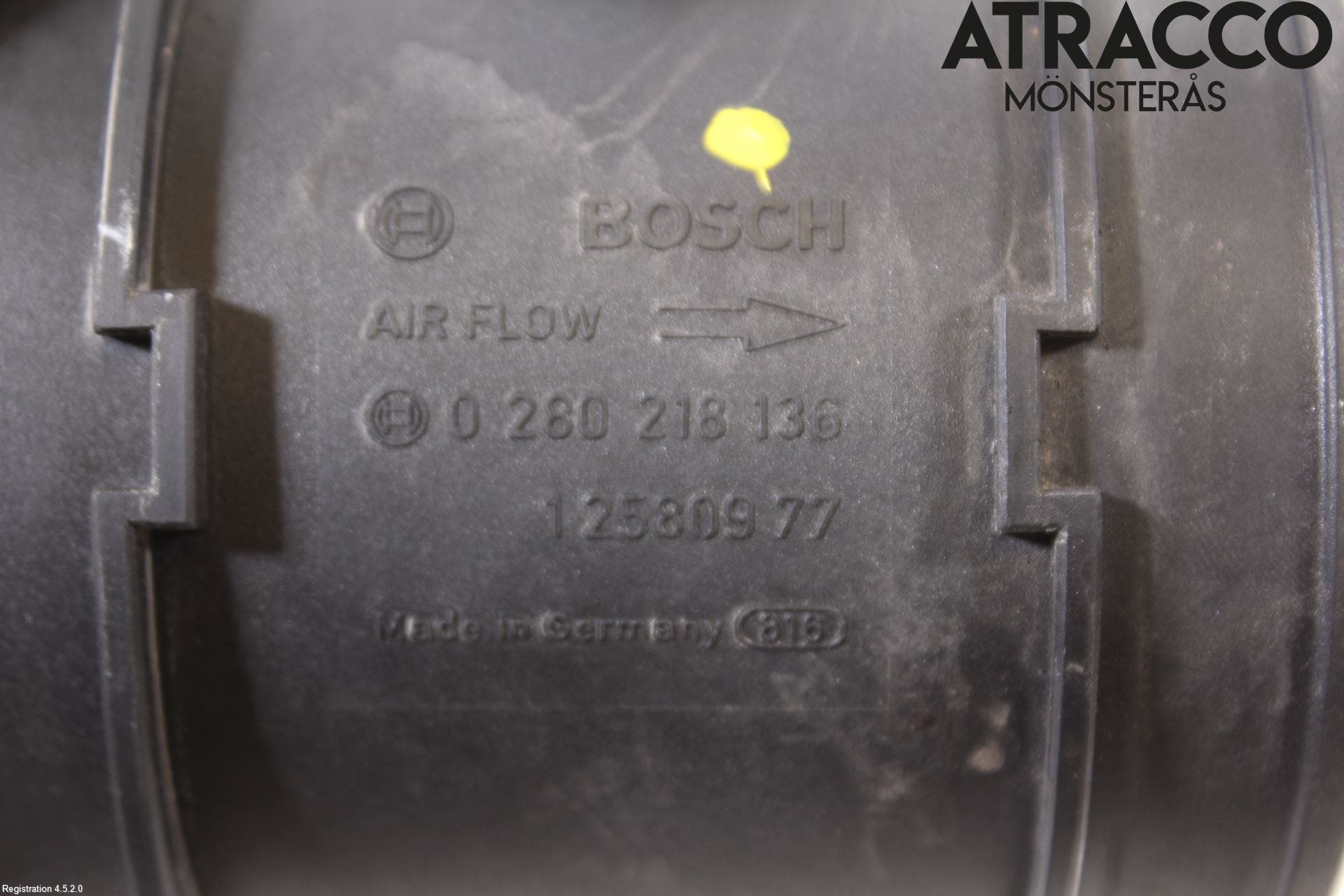 Opel VECTRA C 06-08 Injluftmassamätare