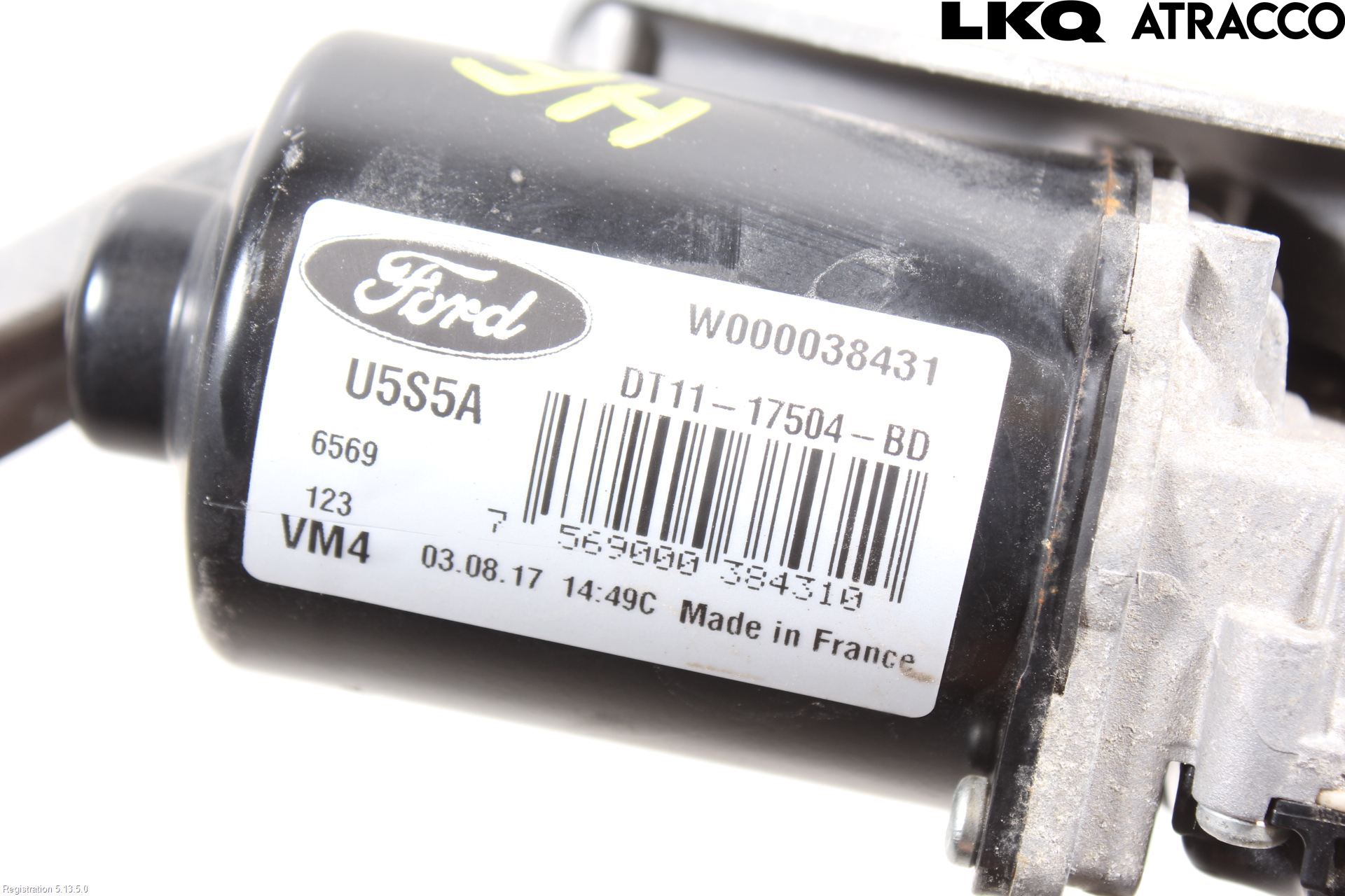 Ford TRANSIT/TOURNEO CONNECT 13-22 Torkarmotor Vindruta