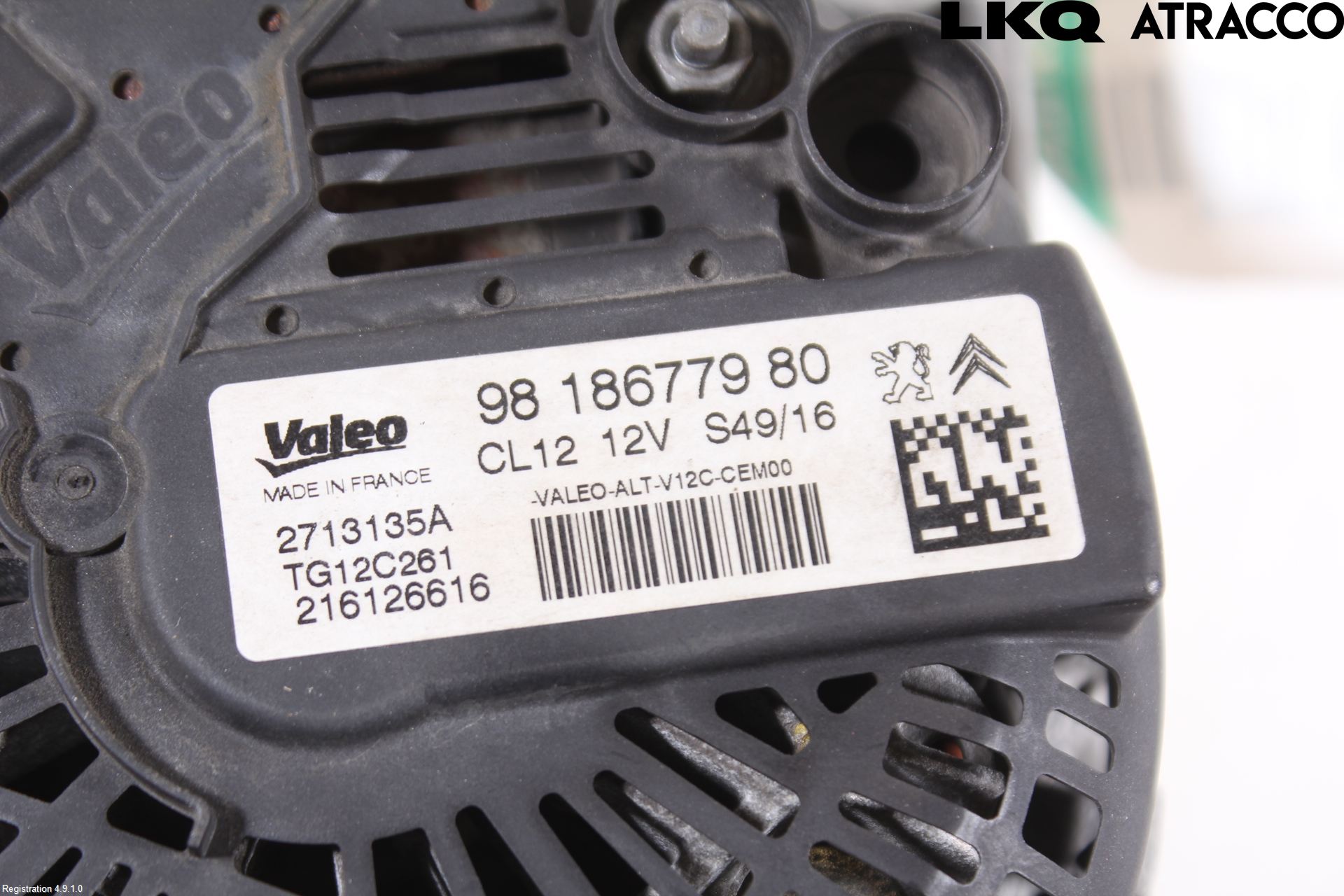 Peugeot 2008 13-20 Generator