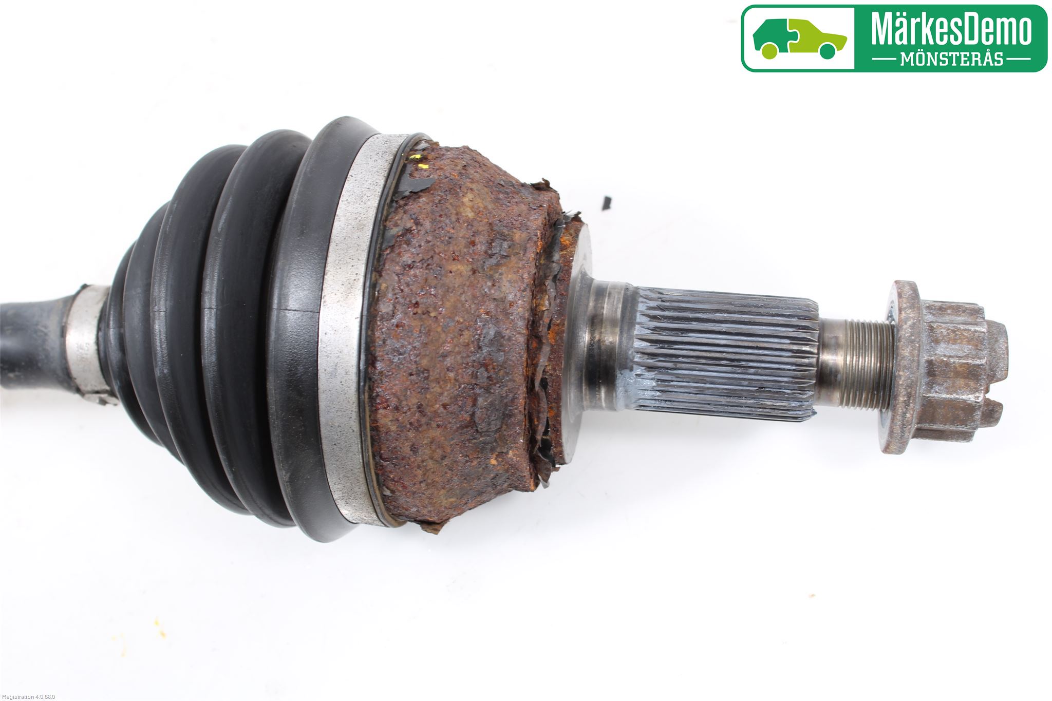 Volkswagen VW TOUAREG 7L 03-10 Drivaxel Fram Höger