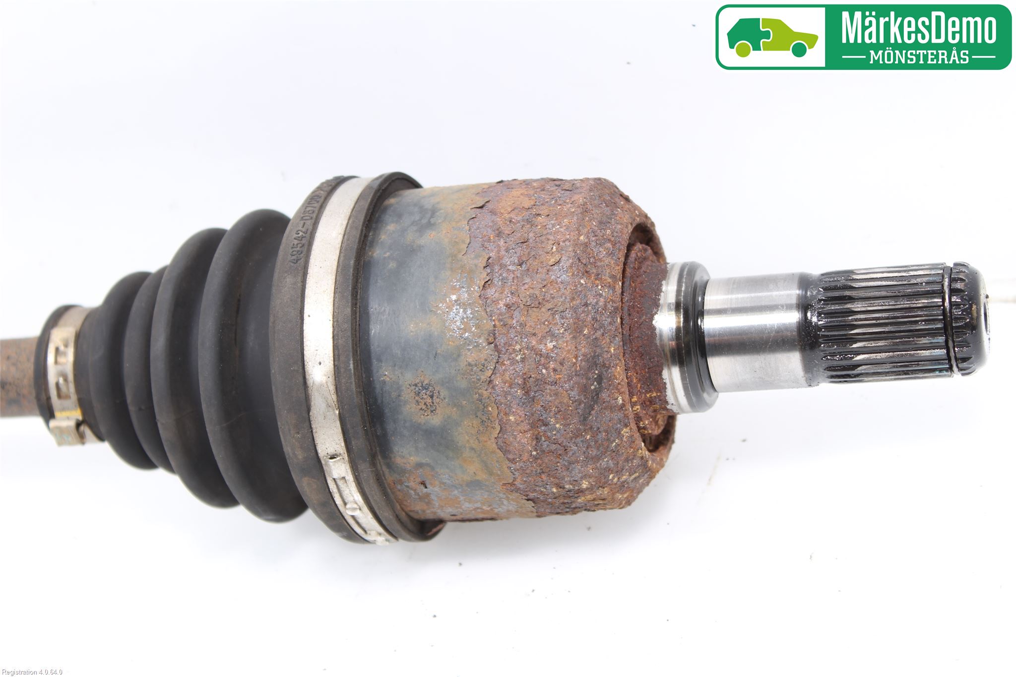 Hyundai SANTA FE 13-18 Drivaxel Bak Vänster