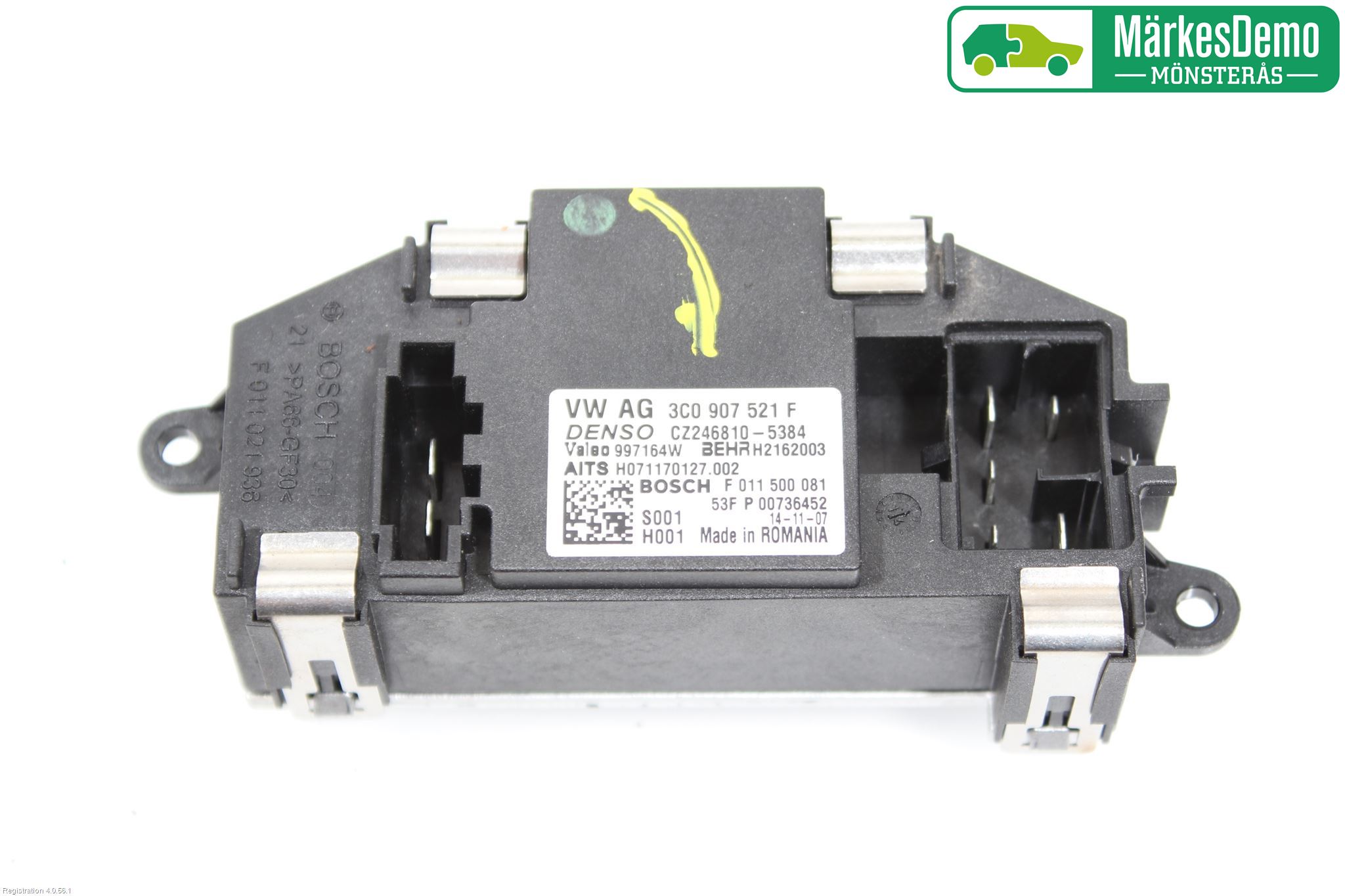 Skoda SUPERB 09-15 Värmefläktsmotstånd