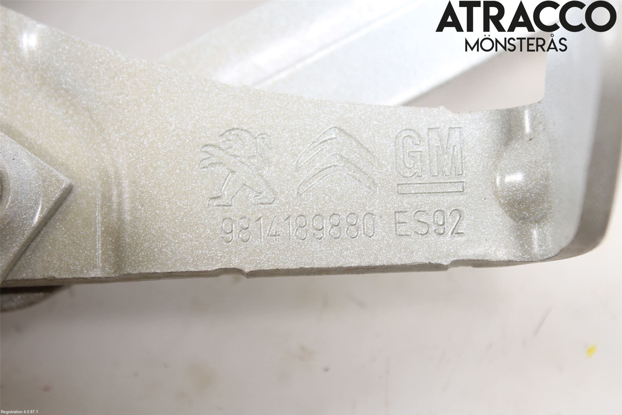 Peugeot 5008 17-24 Huvgångjärn