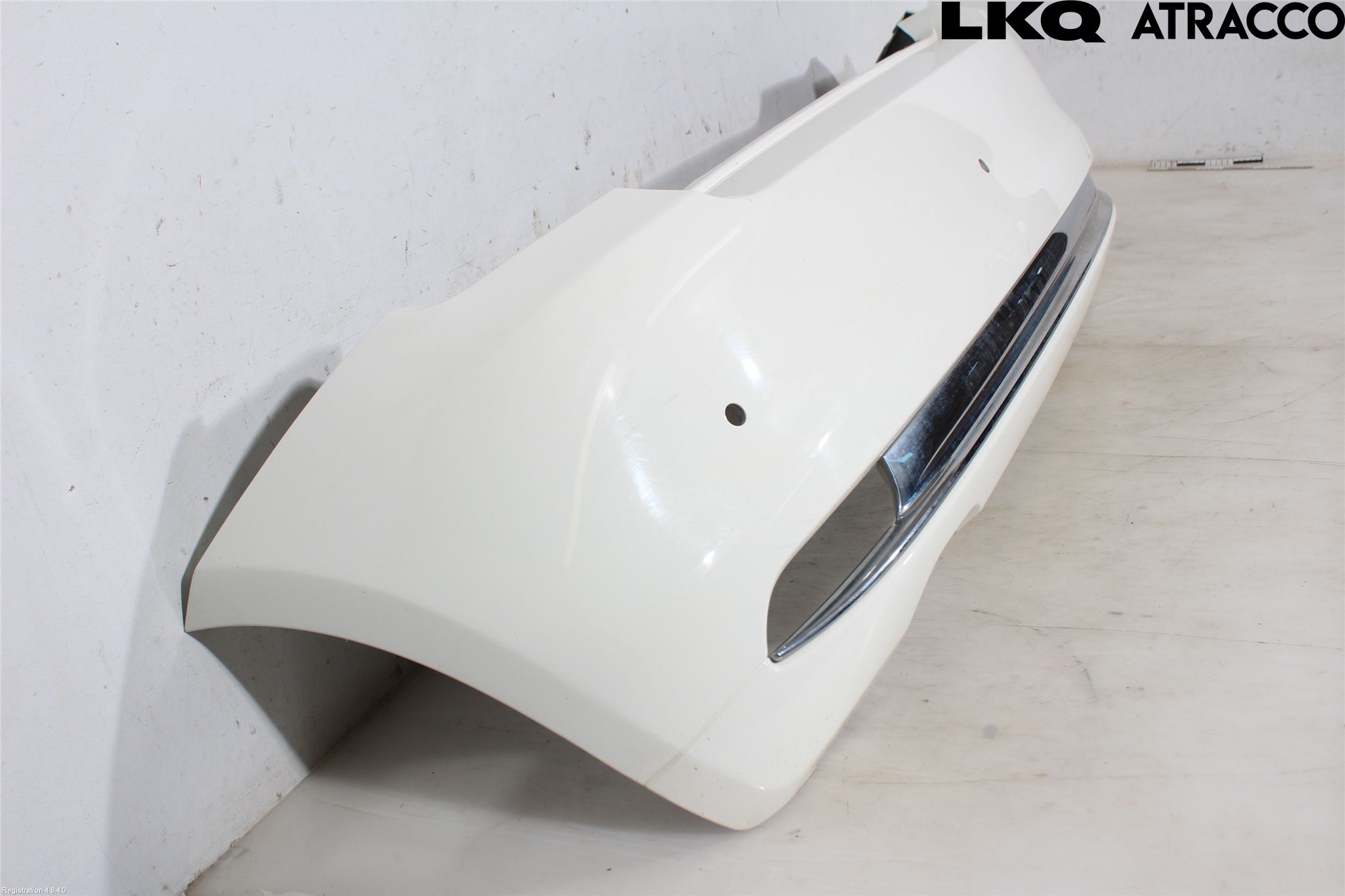 Fiat 500 07- Stötfångarbeklädnad Bak