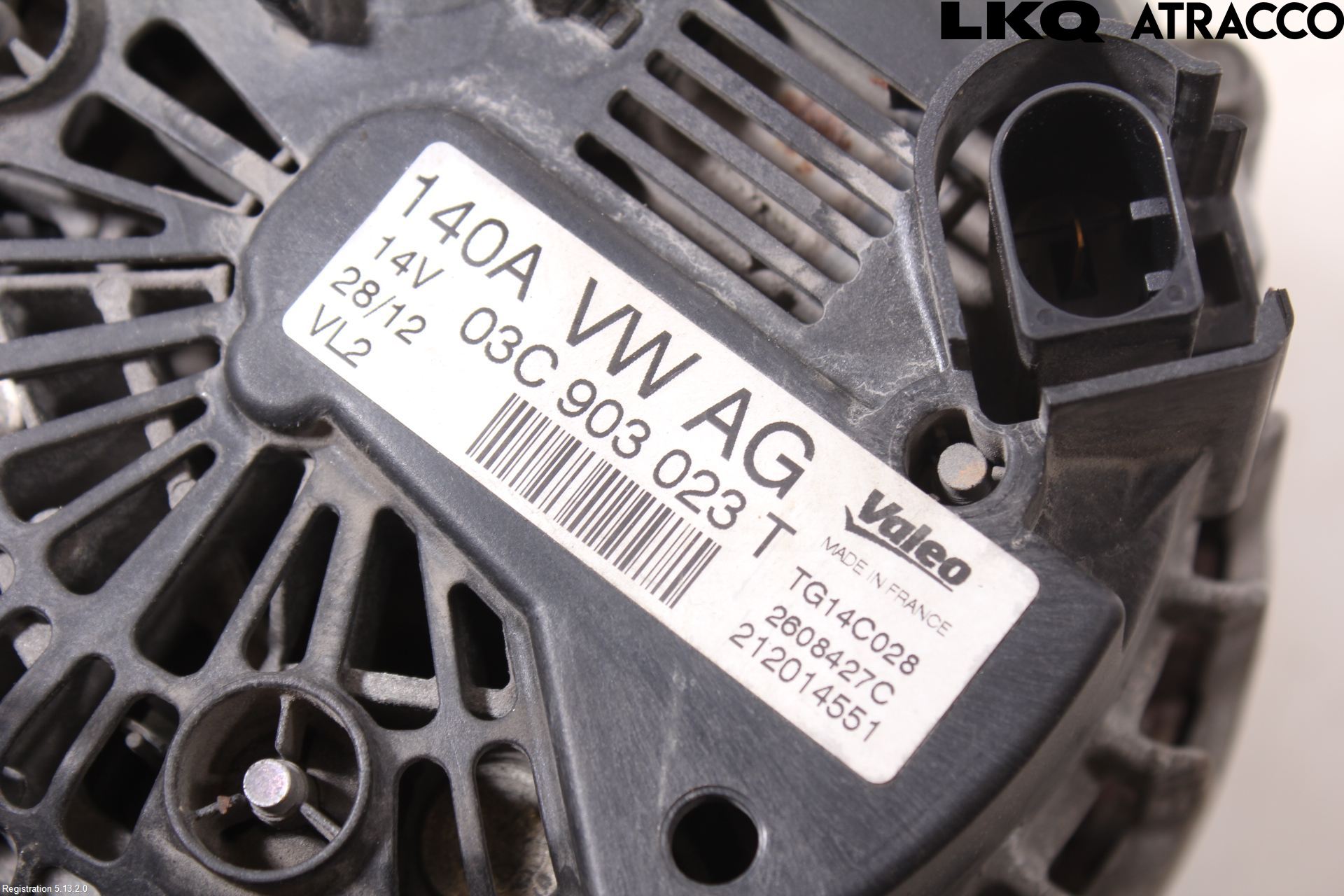Volkswagen VW PASSAT 11-14 Generator