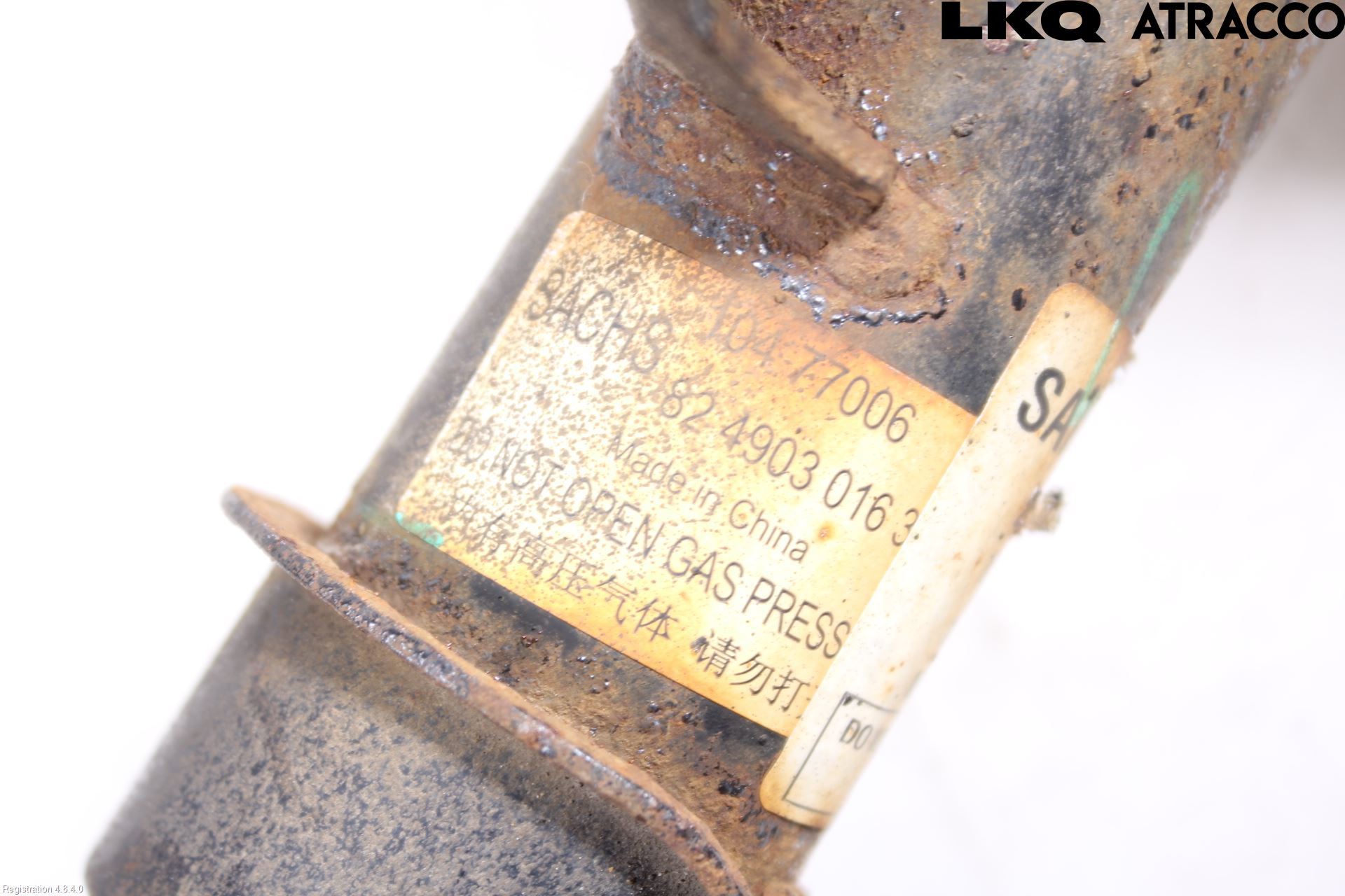 MG ZS EV 20- Fjäderben Fram Vänster