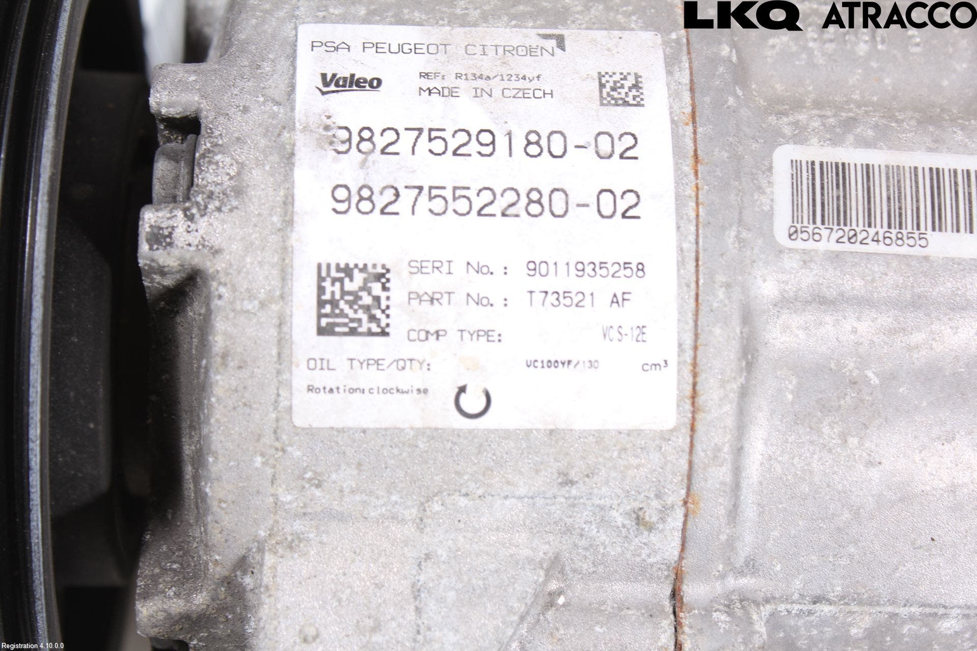 Peugeot 5008 17-24 Ac Kompressor