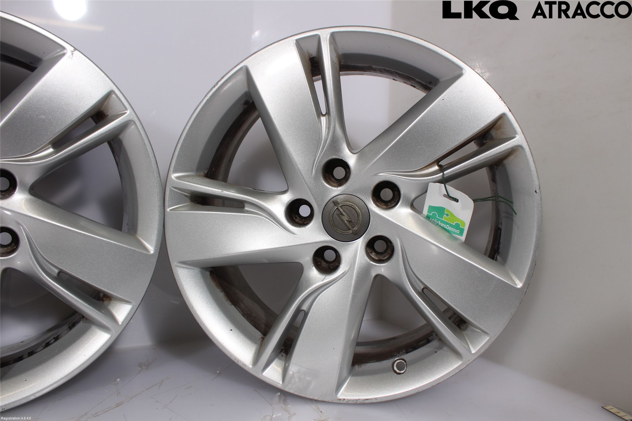 Opel ASTRA J 10-15 Fälgsats Aluminium