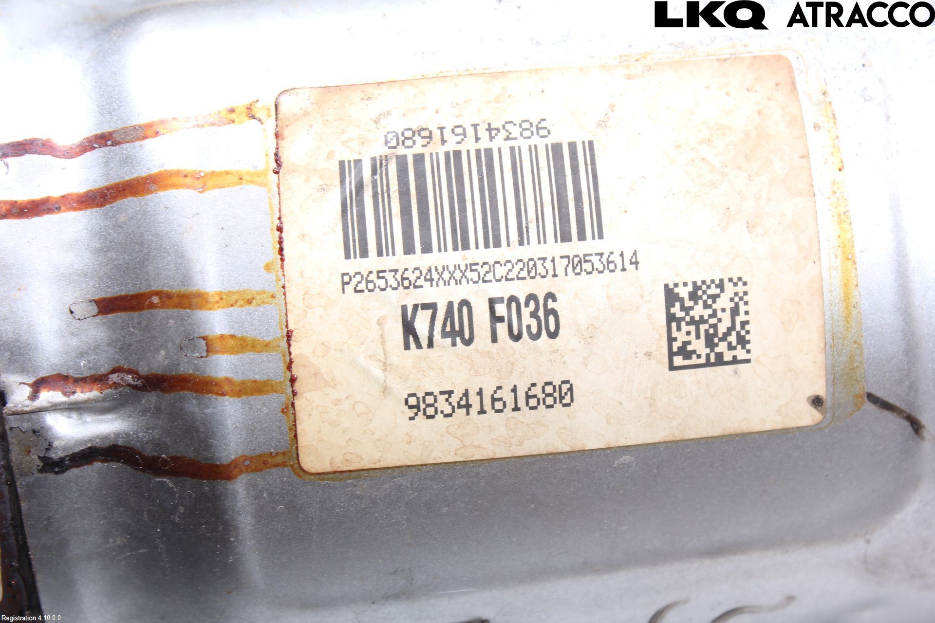 Peugeot 3008 17-24 Katalysator