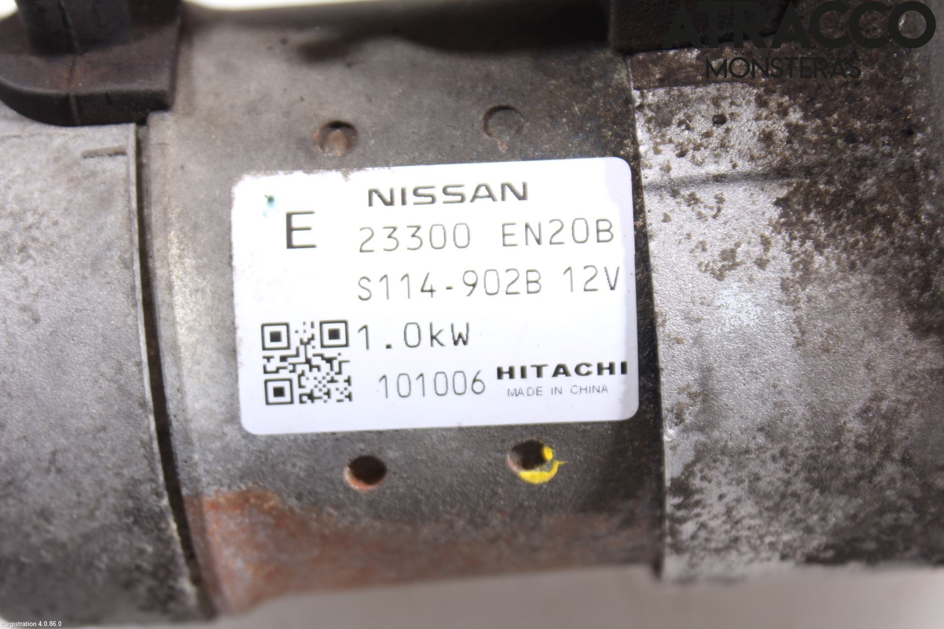 Nissan QASHQAI+2  10-14 Startmotor
