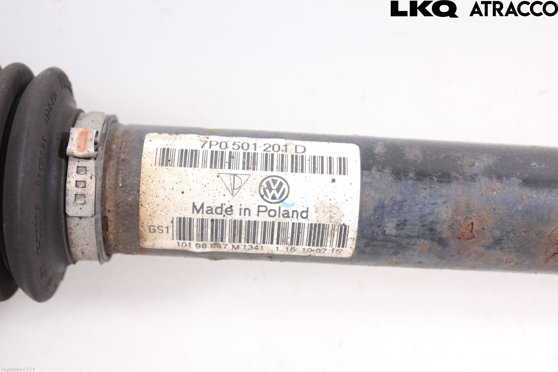 Porsche CAYENNE 03- Drivaxel Bak Höger