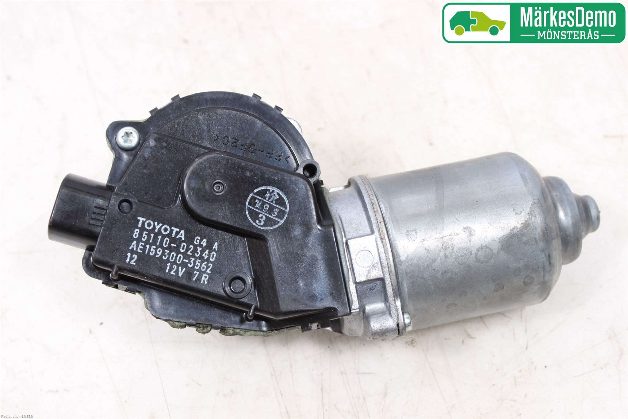 Toyota AURIS 13-19 Torkarmotor Vindruta