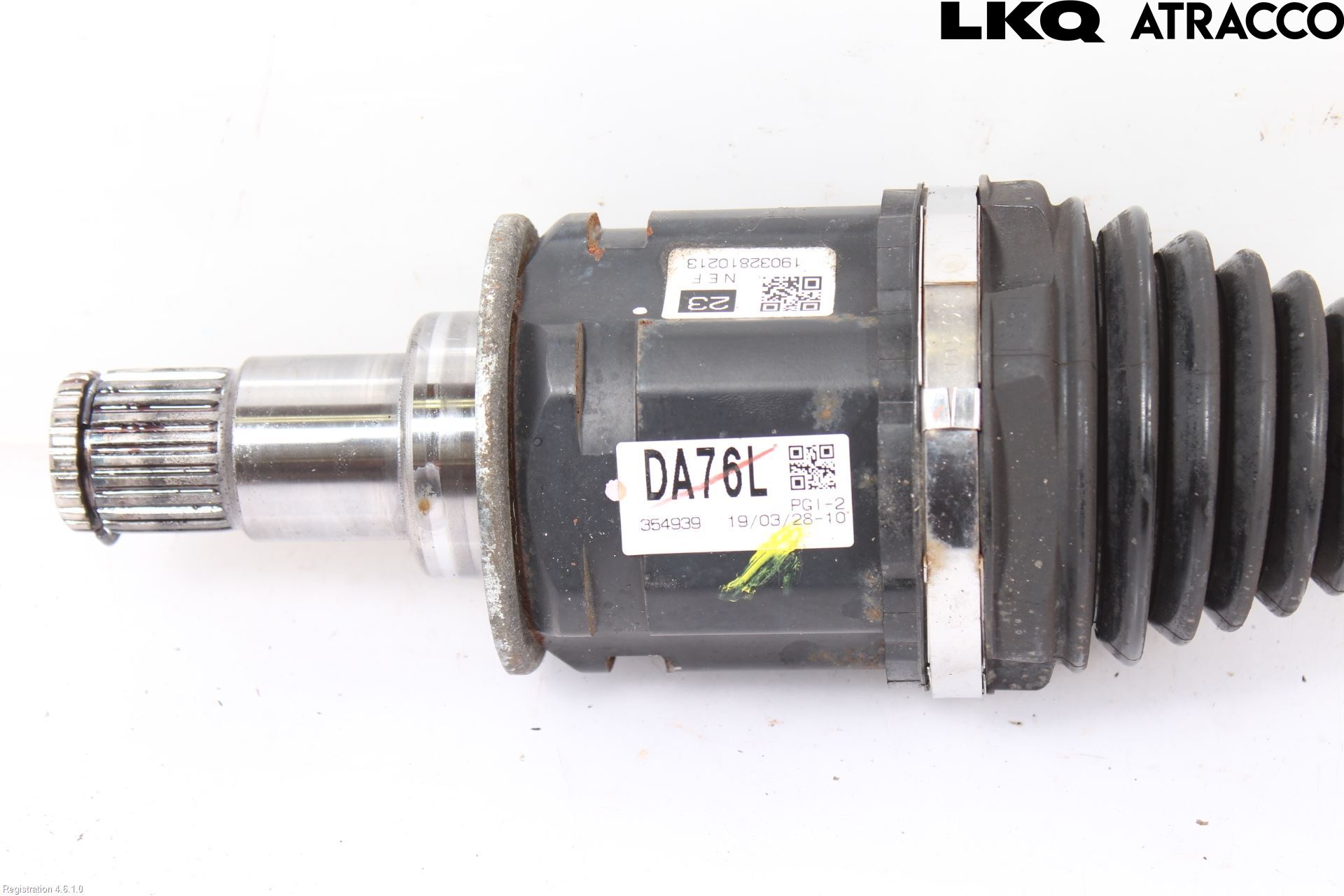 Toyota RAV4 19- Drivaxel Fram Vänster