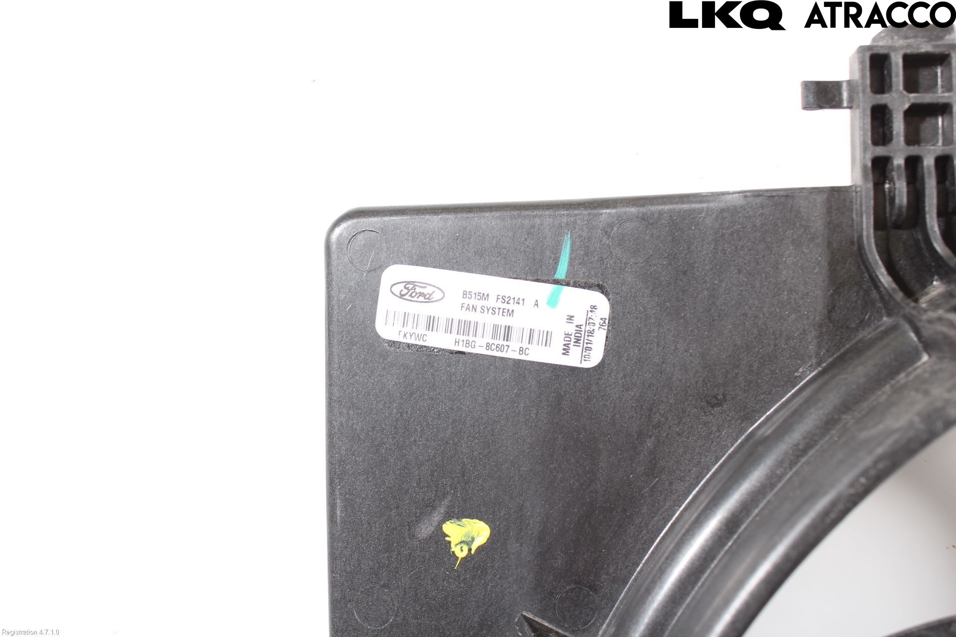 Ford ECOSPORT 17- Kylfläkt El