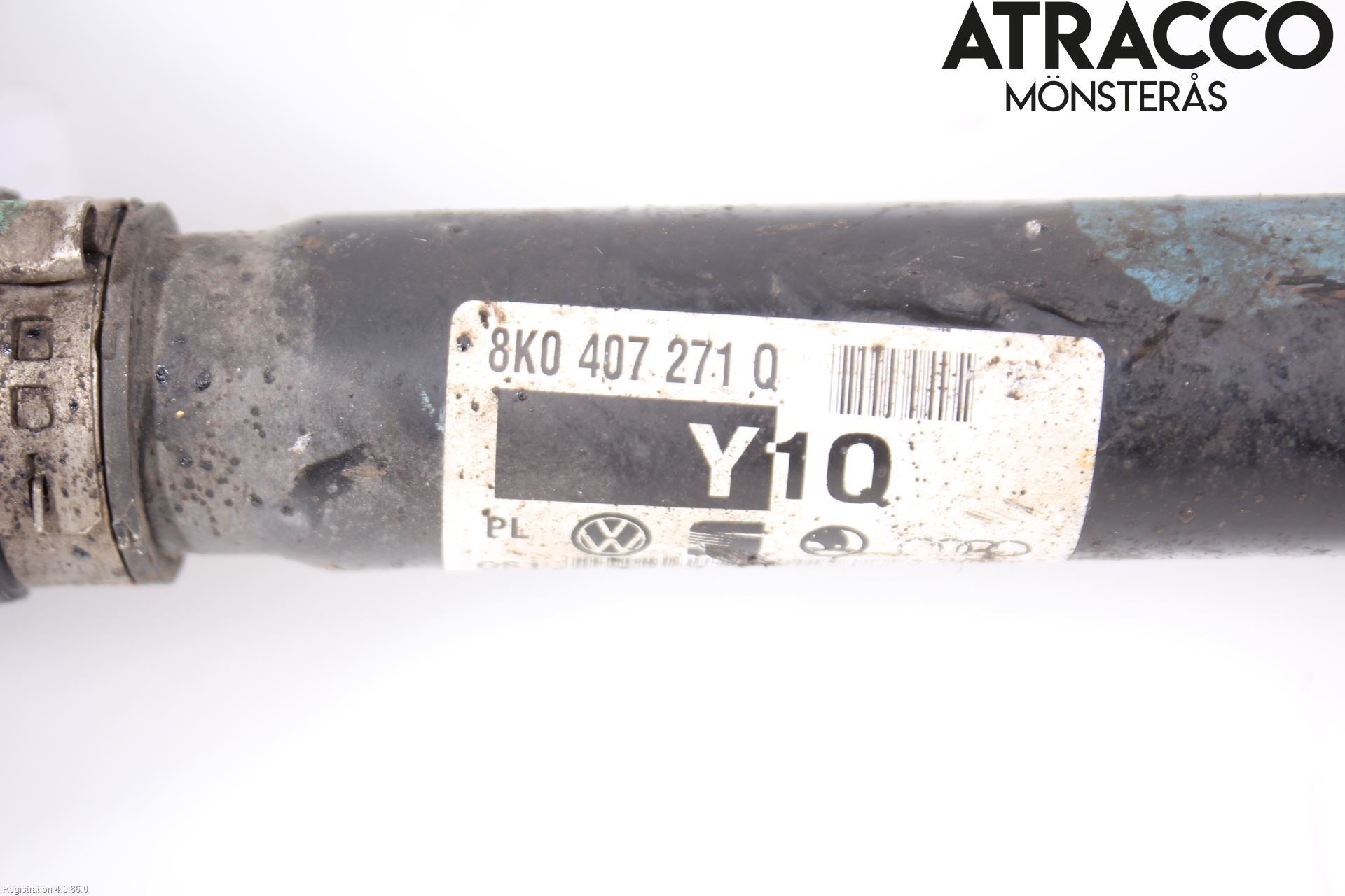 Audi A4/S4 08-11 Drivaxel Fram Höger