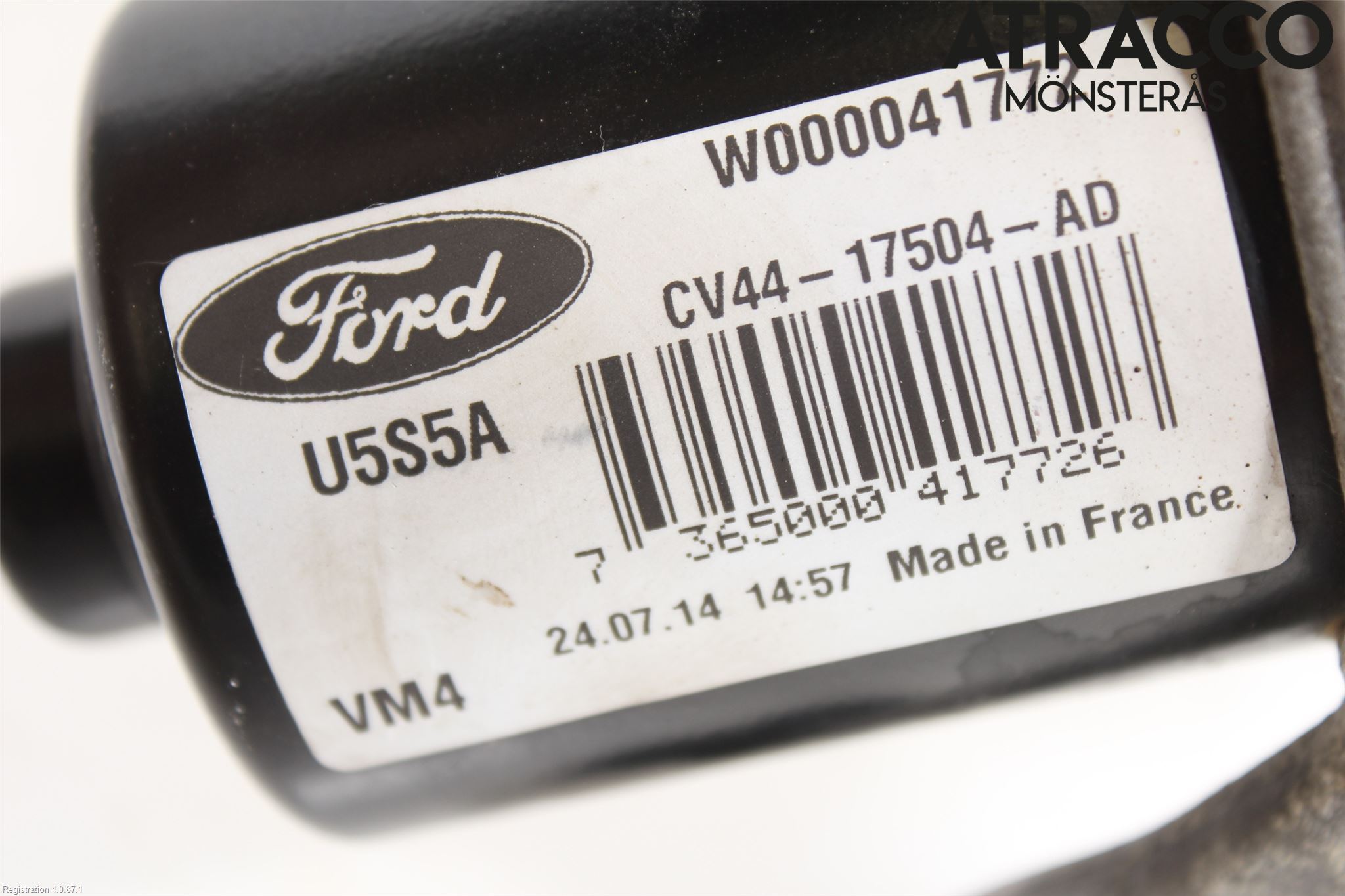 Ford KUGA 13-16 Torkarmotor Vindruta