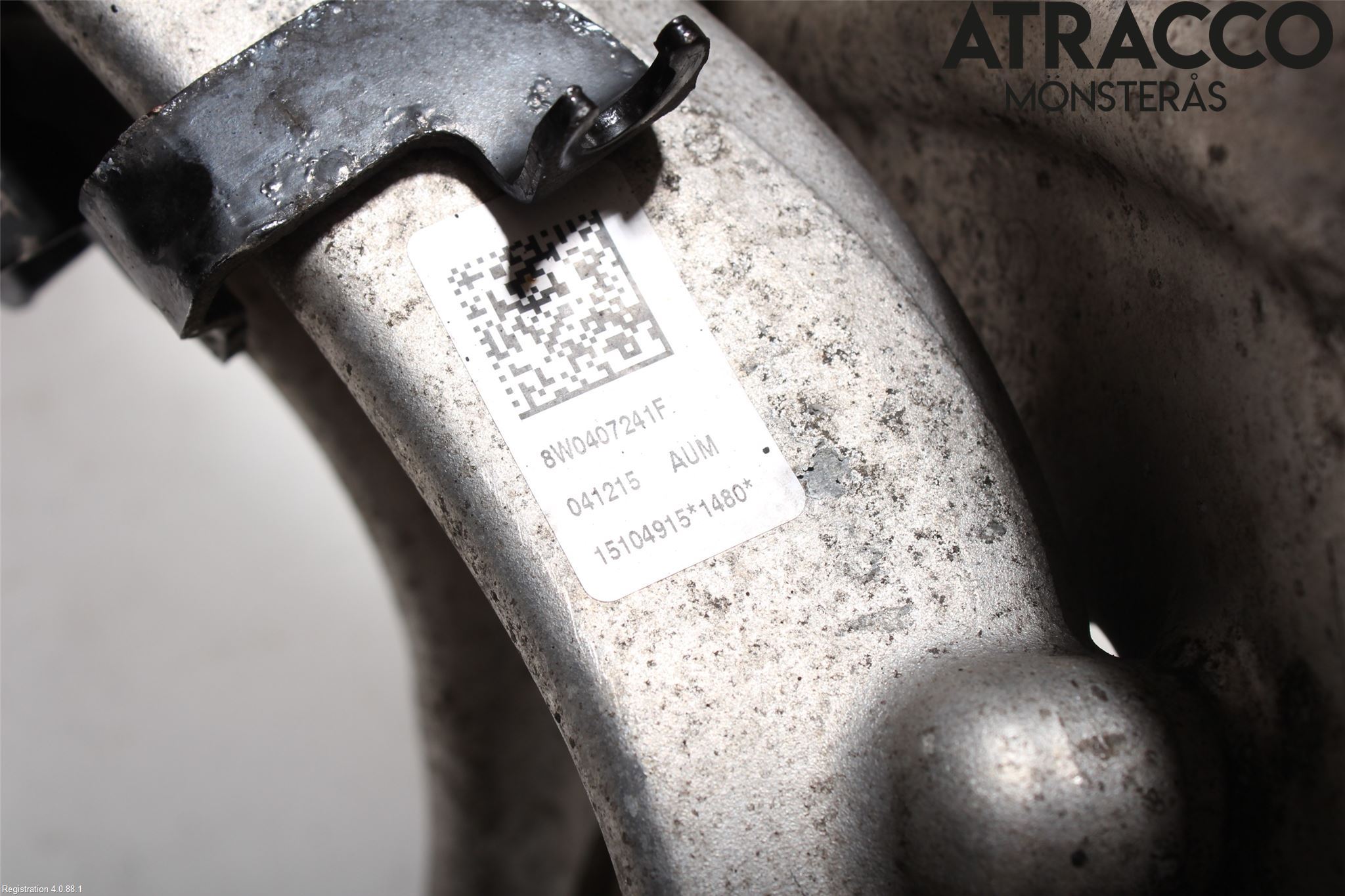 Audi A4/S4 B9 16-19 Styrspindel Lagerhus Vä