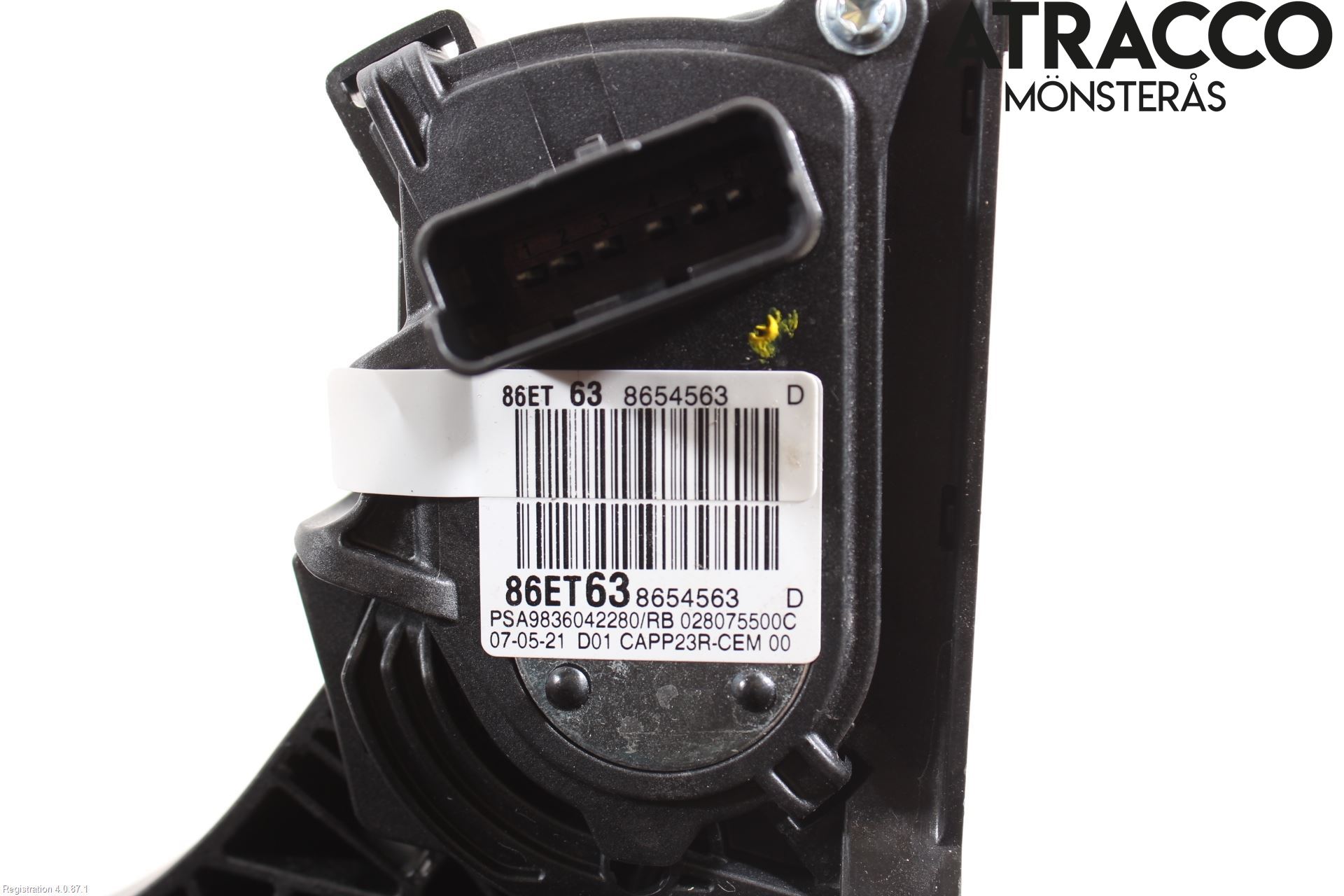 Peugeot PARTNER/E-PARTNER 19- Gaspedal