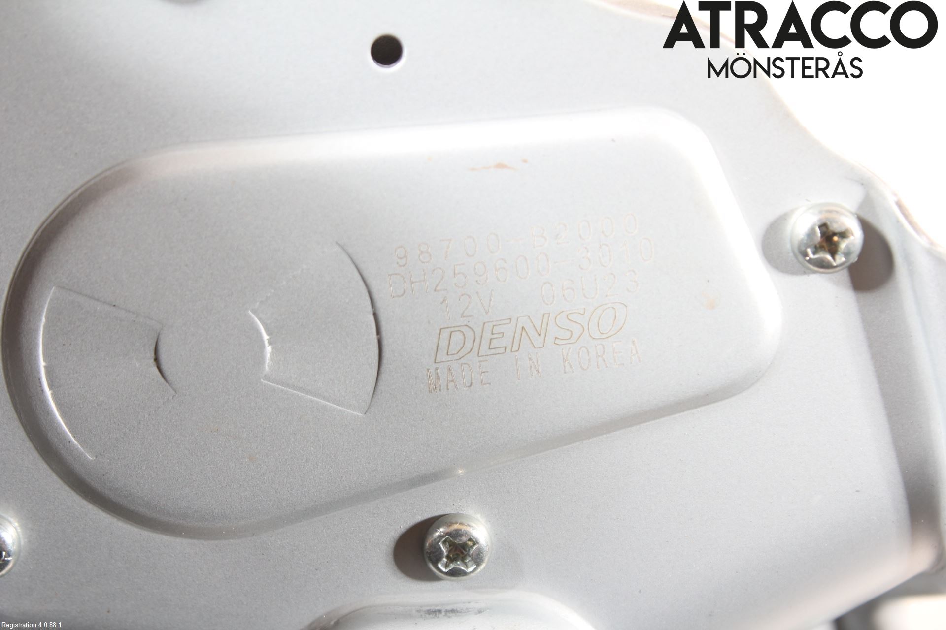 Kia SOUL 09- Torkarmotor Baklucka