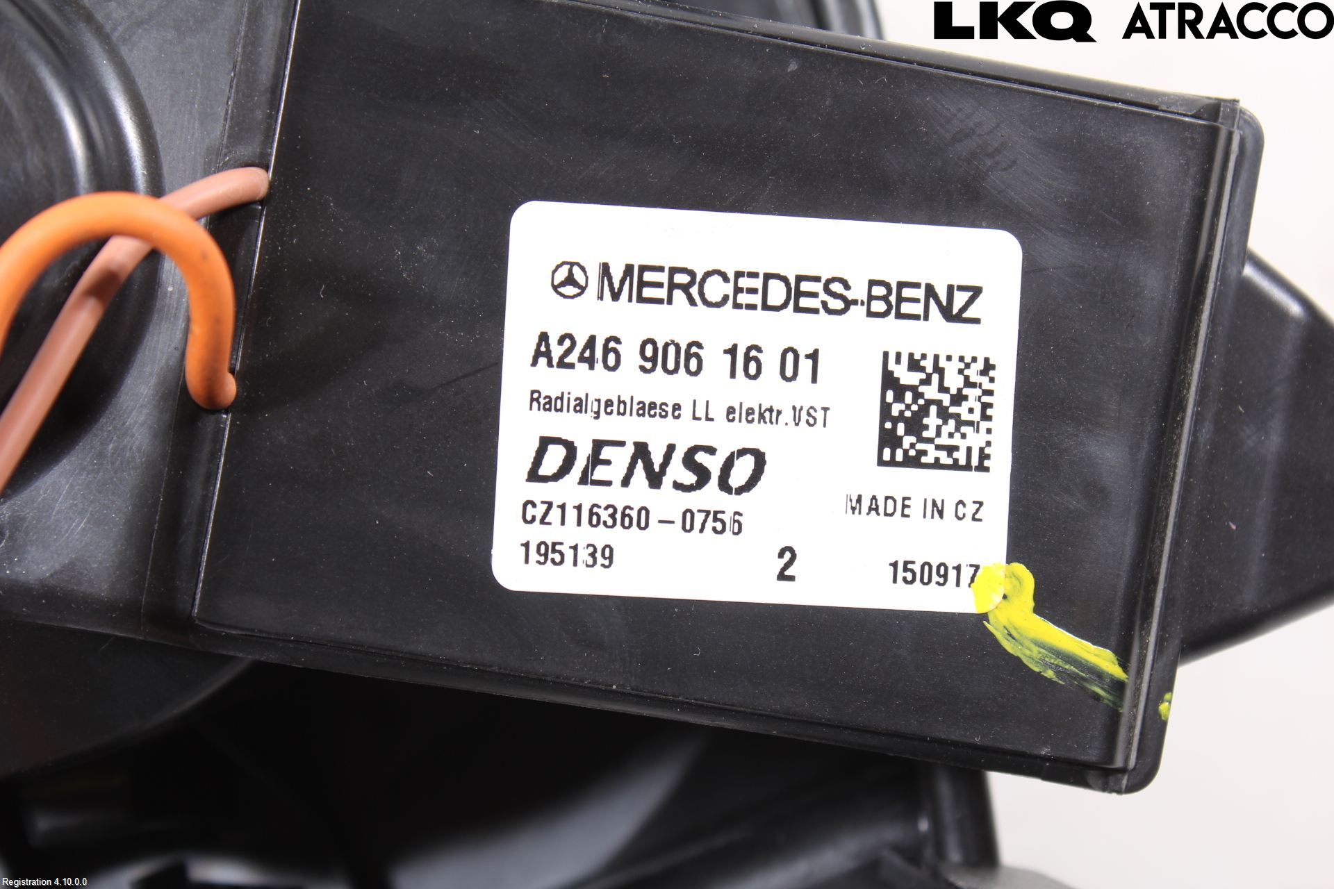 Mercedes-Benz MB A-KLASS (W176) 13-18 Värmefläkt