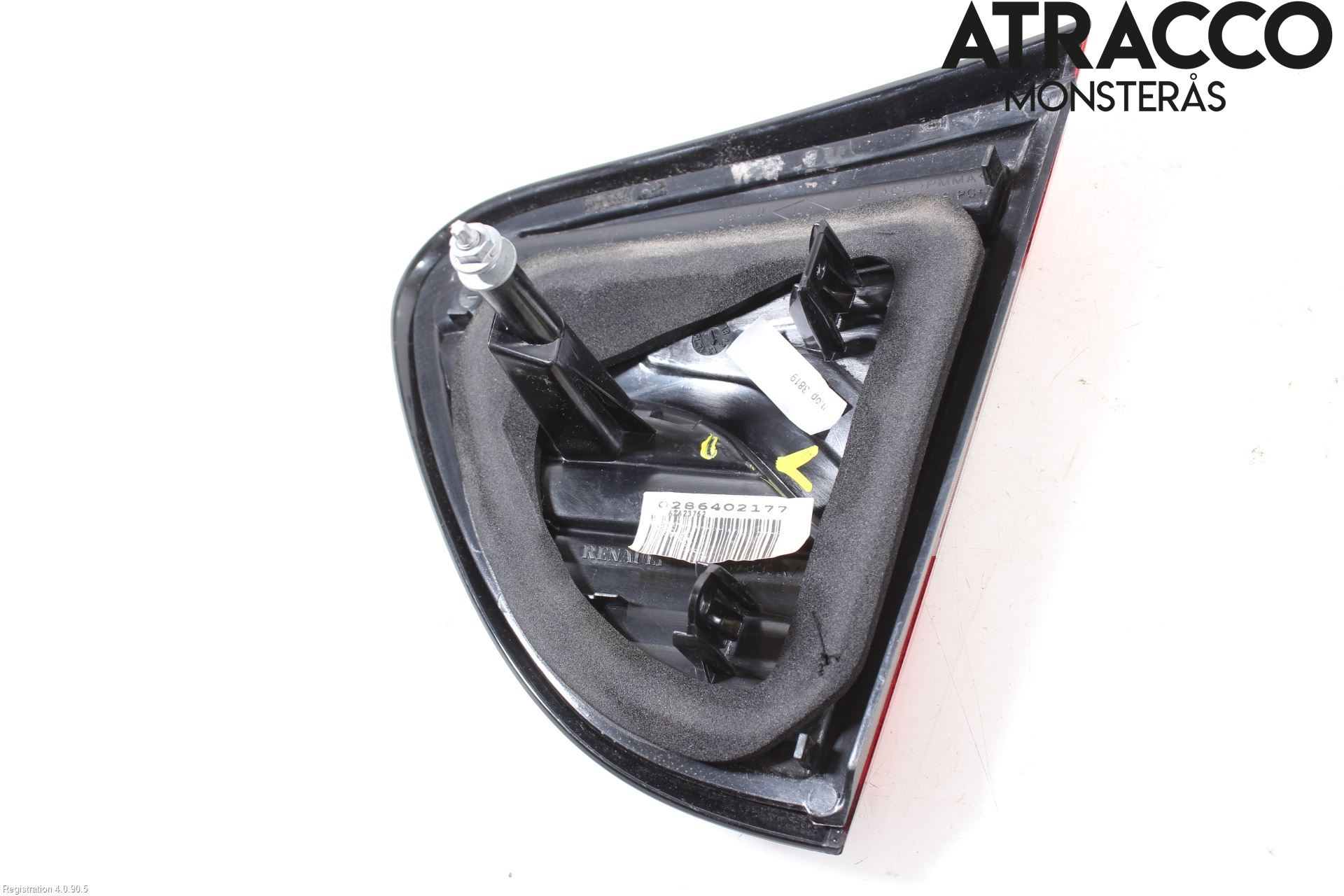 Renault CAPTUR 13-19 Bakljus Lucka Vä