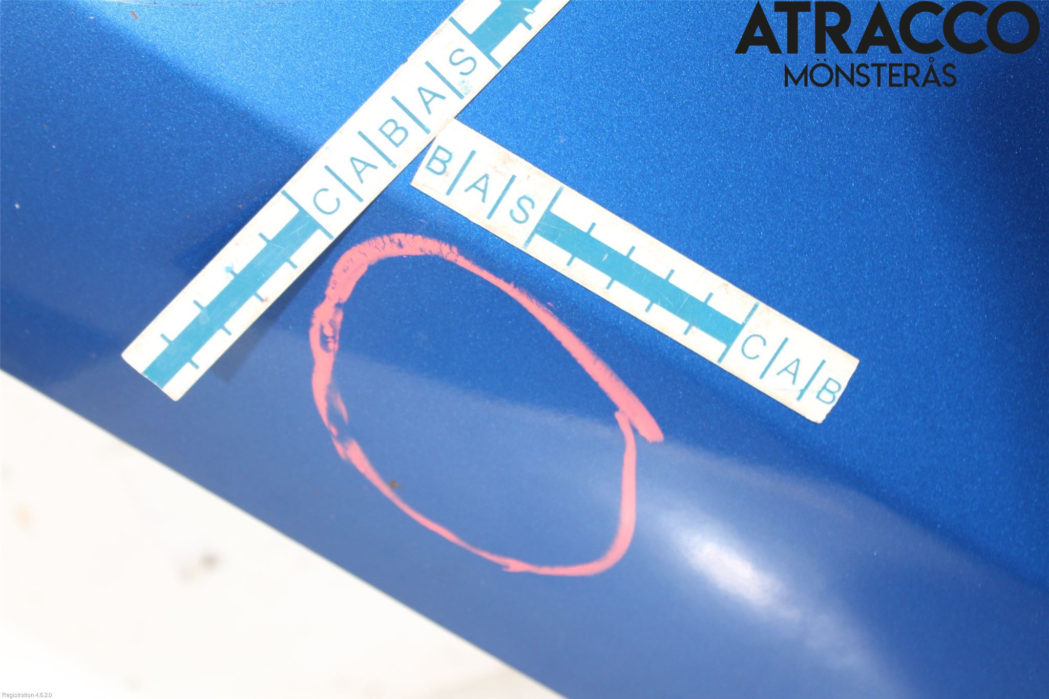 Mitsubishi LANCER 07-14 Dörr Bak Vänster