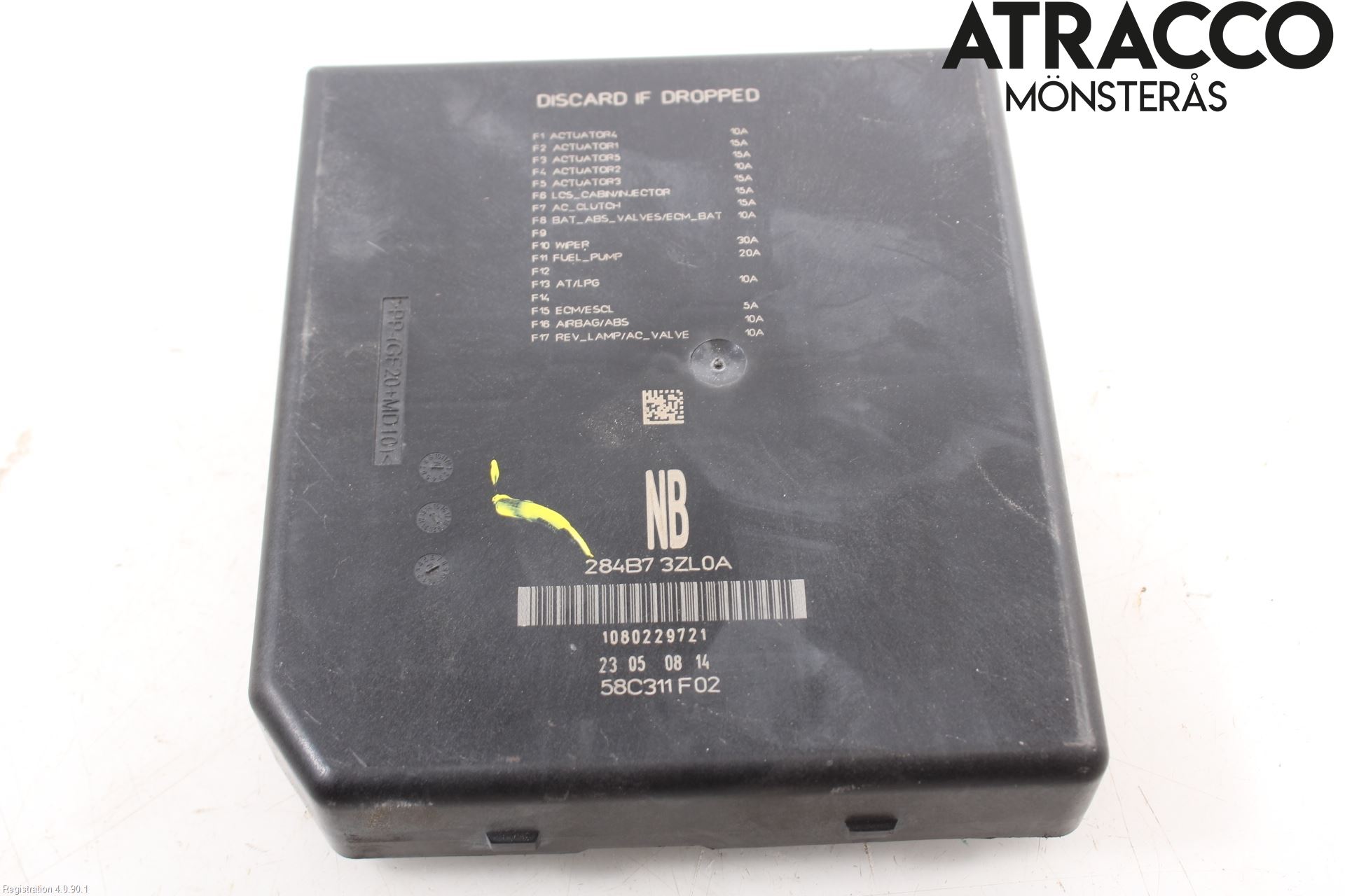 Nissan PULSAR Säkringsdosa-Elcentral