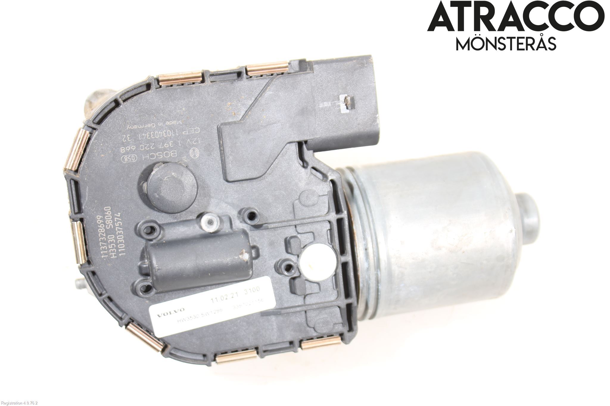 Volvo C30 10-13 Torkarmotor Vindruta