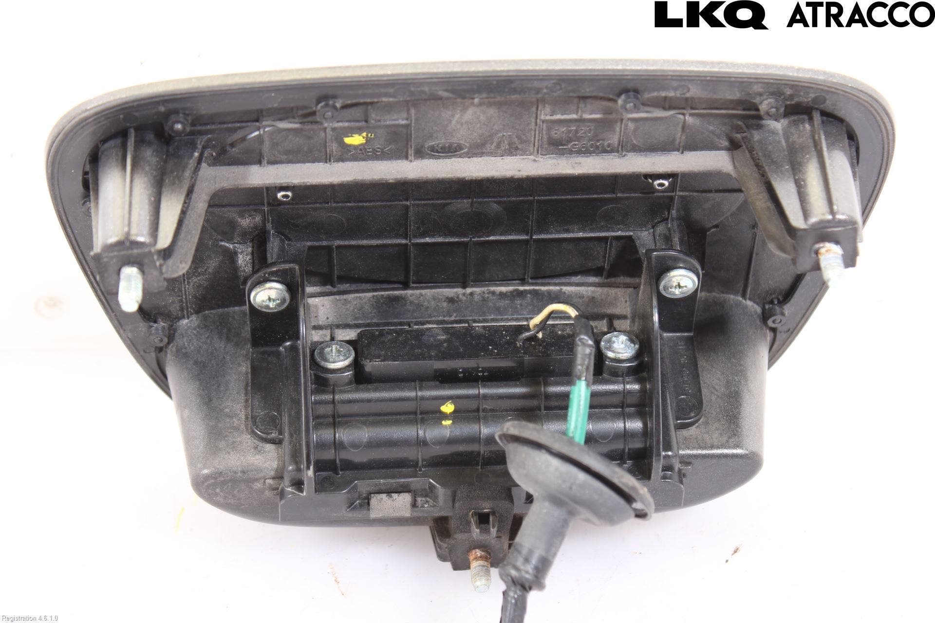 Kia PICANTO 17- Bakluckehandtag