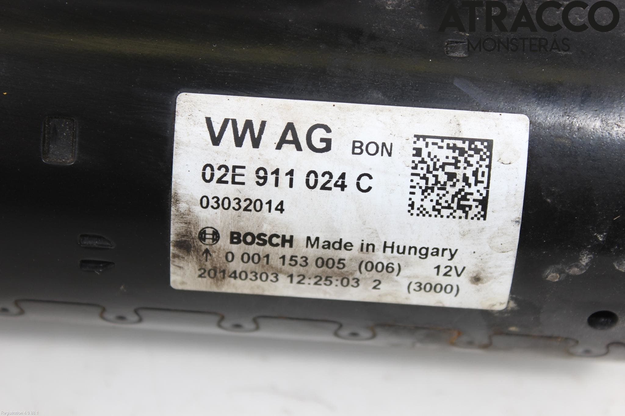 Volkswagen VW PASSAT 11-14 Startmotor Diesel