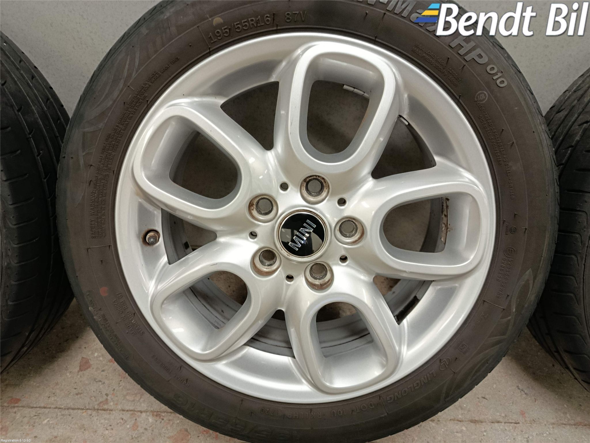 Mini ONE/COOPER 3DR F56 14-24 Sommardäck Alumfälg 4St