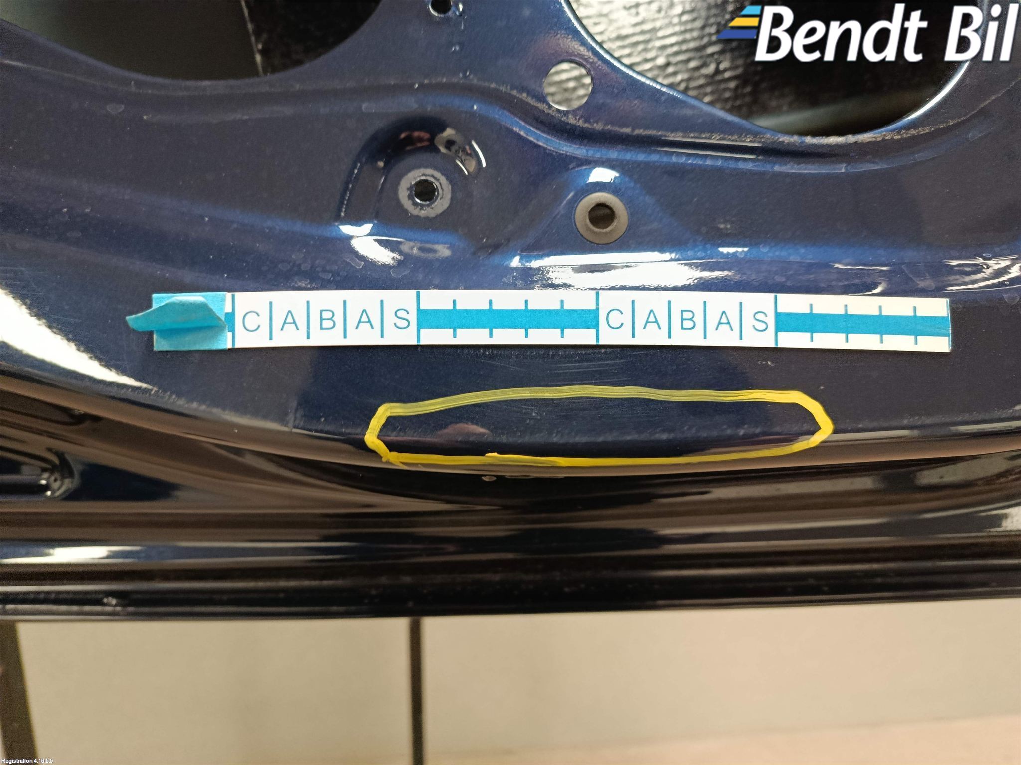 BMW 3 F30/F31/F80 12-19 Dörr Bak Vänster