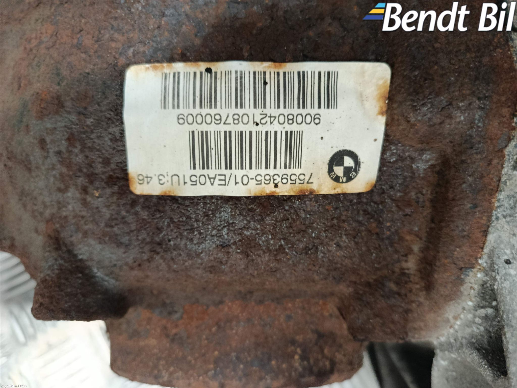 BMW 6 E63/64    02-10 Bakväxel-Diff