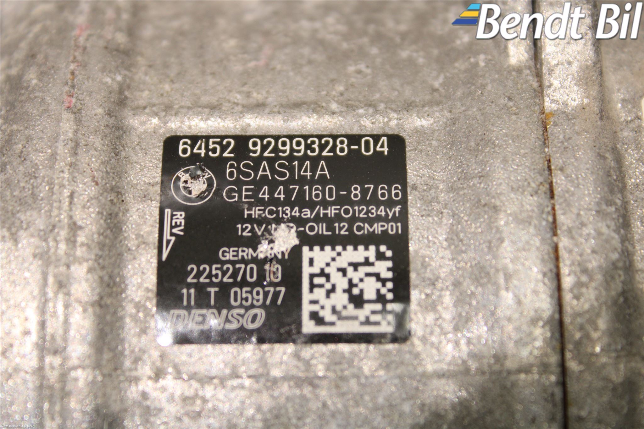 BMW 1 F20/F21 11-19 Ac Kompressor