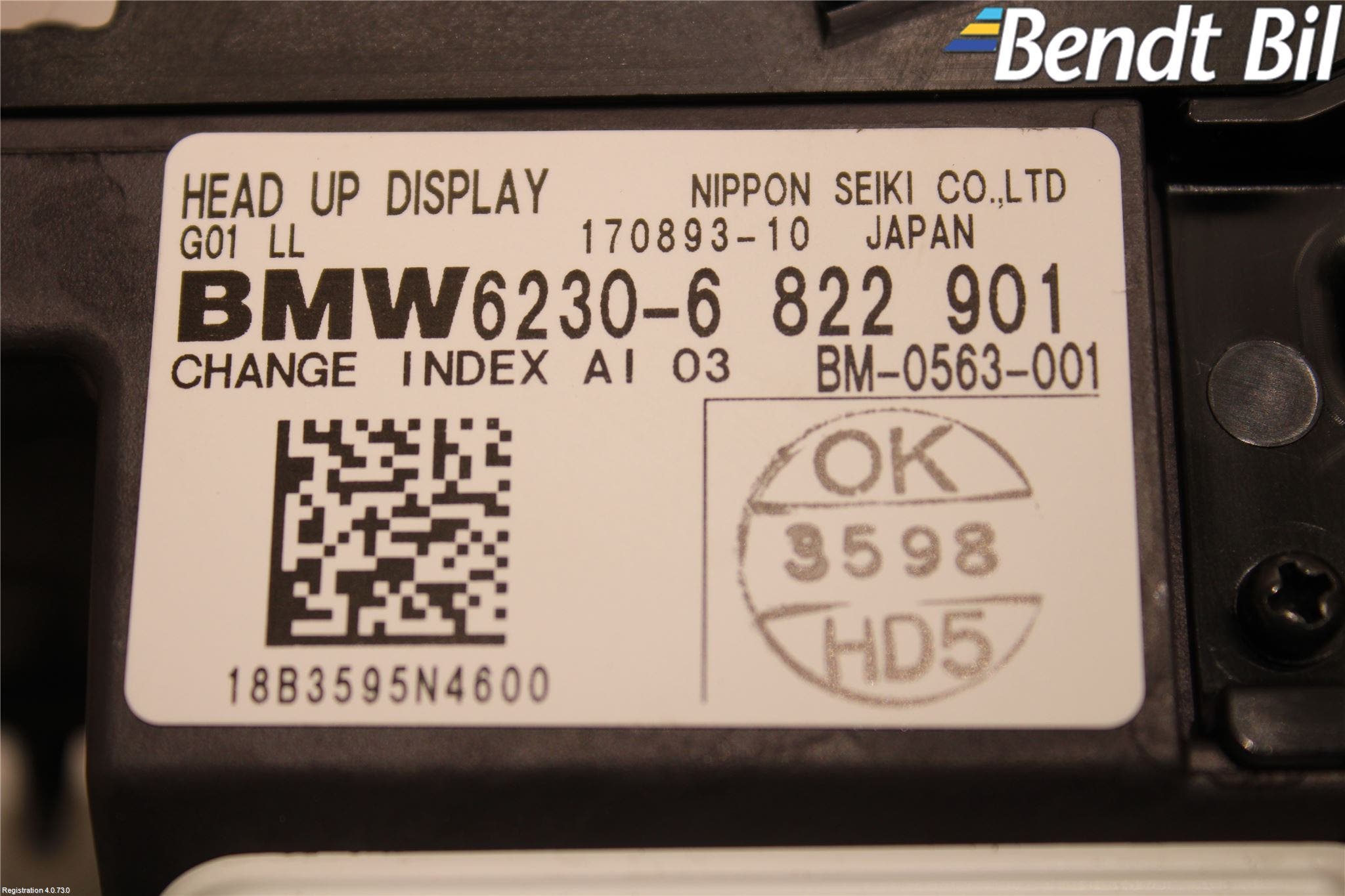 BMW X3 G01 18- Instrument Övrigt