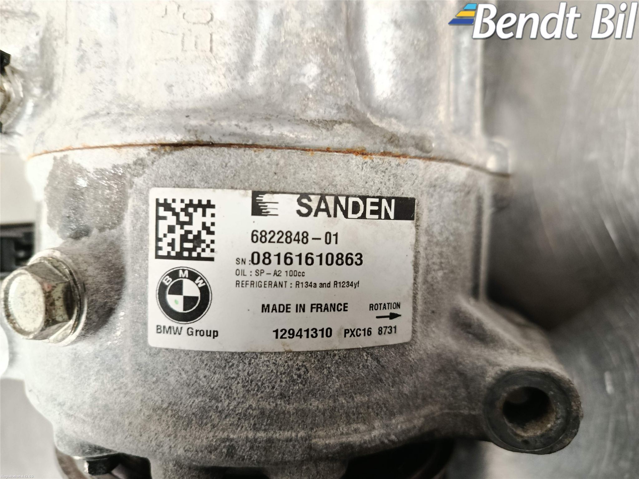 BMW 5 G30/G31/F90 17-23 Ac Kompressor
