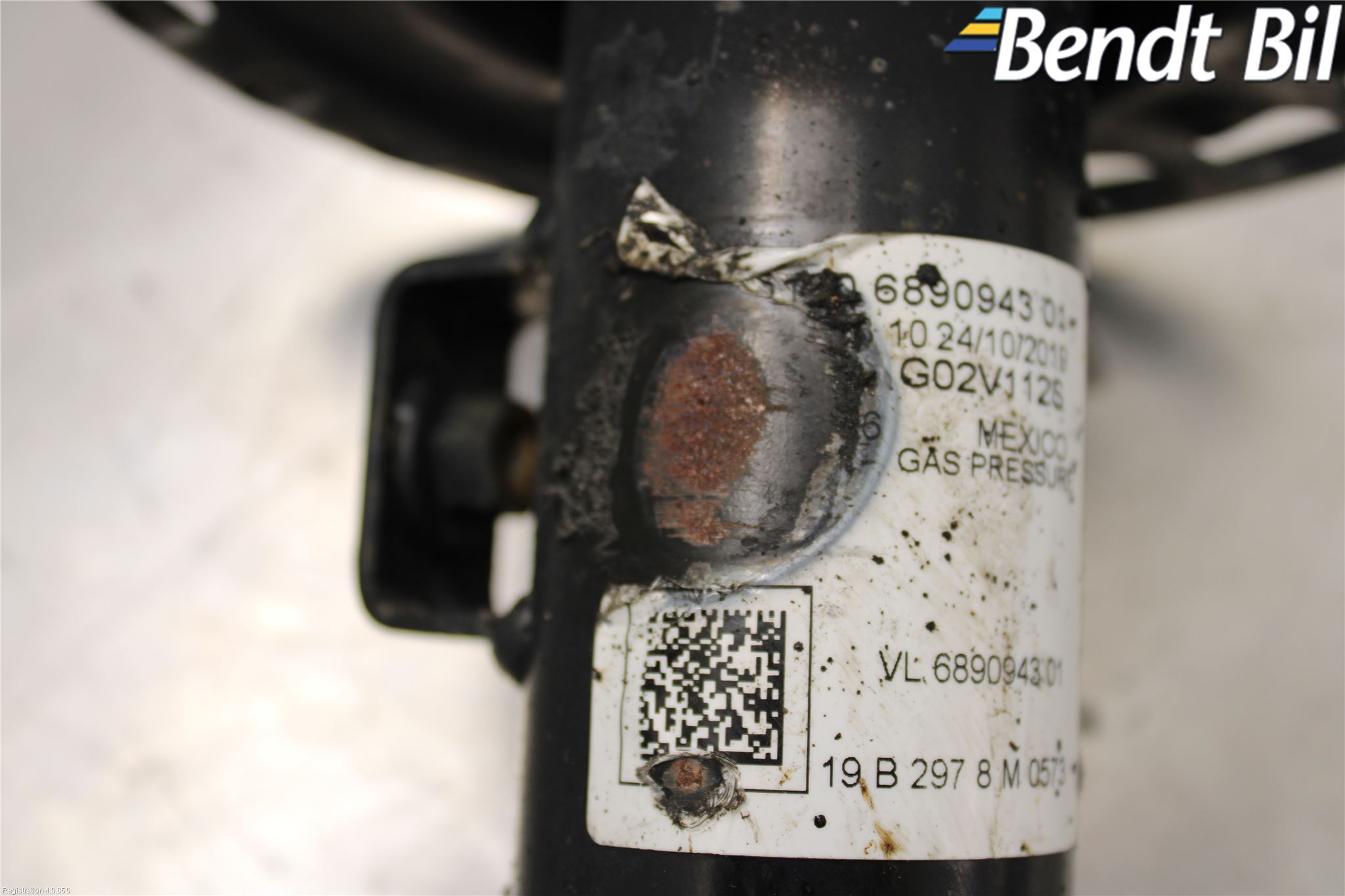 BMW X4 G02 18- Fjäderben Fram Vänster