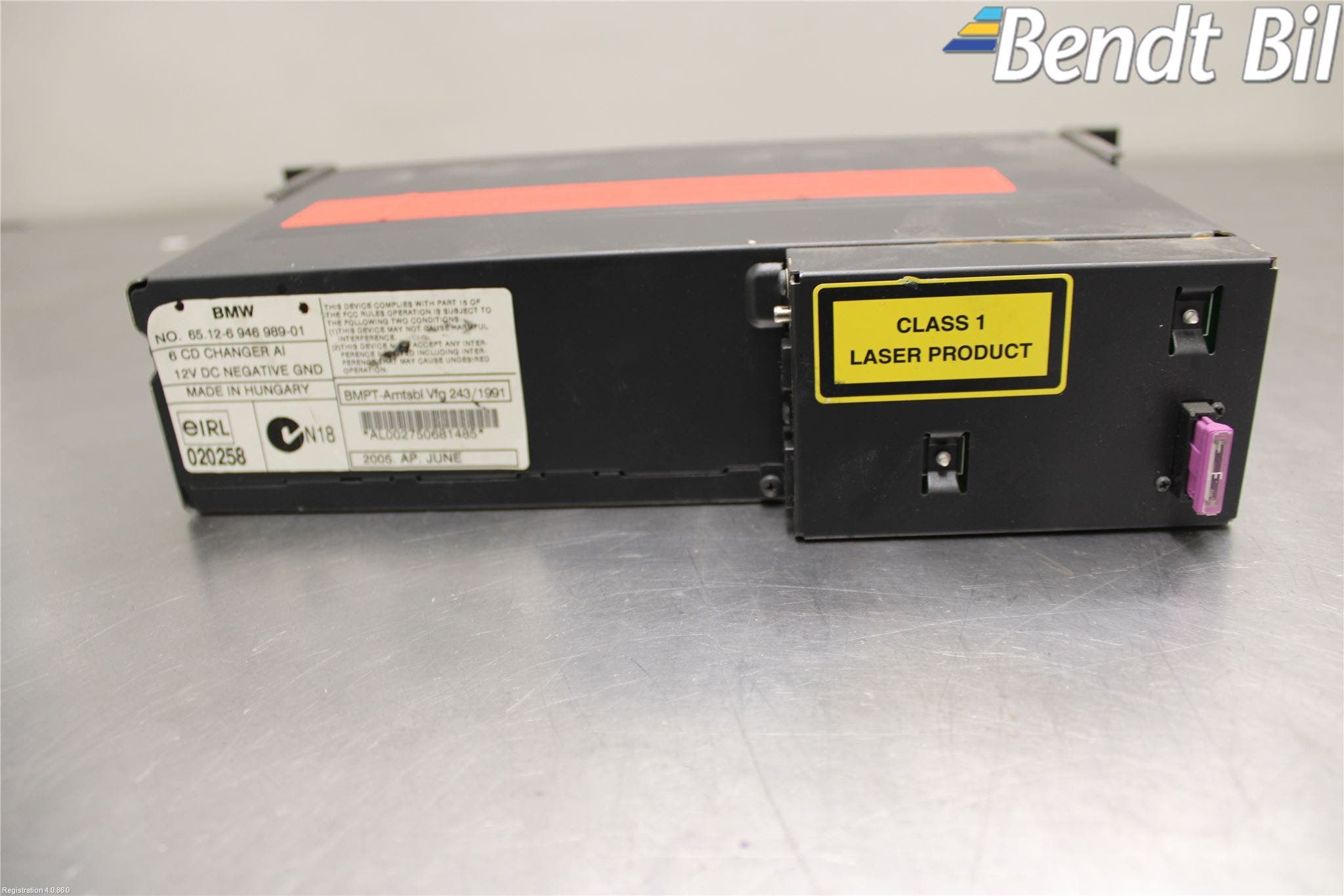 BMW 3 E46 98-05 Cd Växlare