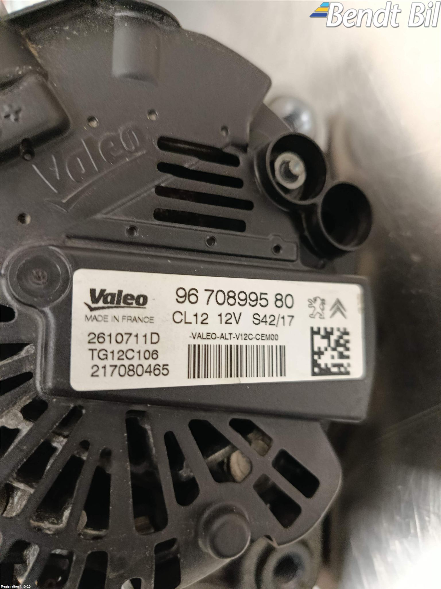 Opel CROSSLAND X 18- Generator