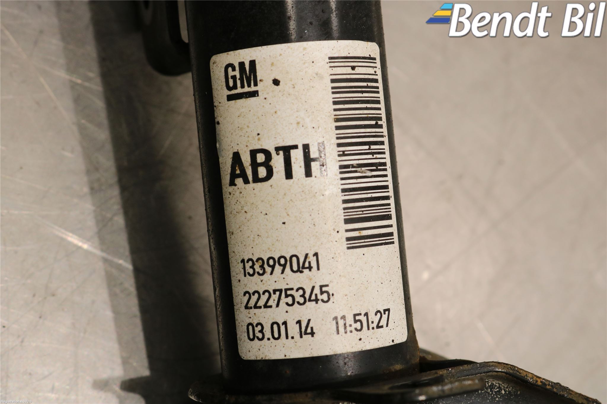 Opel CORSA D 07-14 Stötdämpare Fram