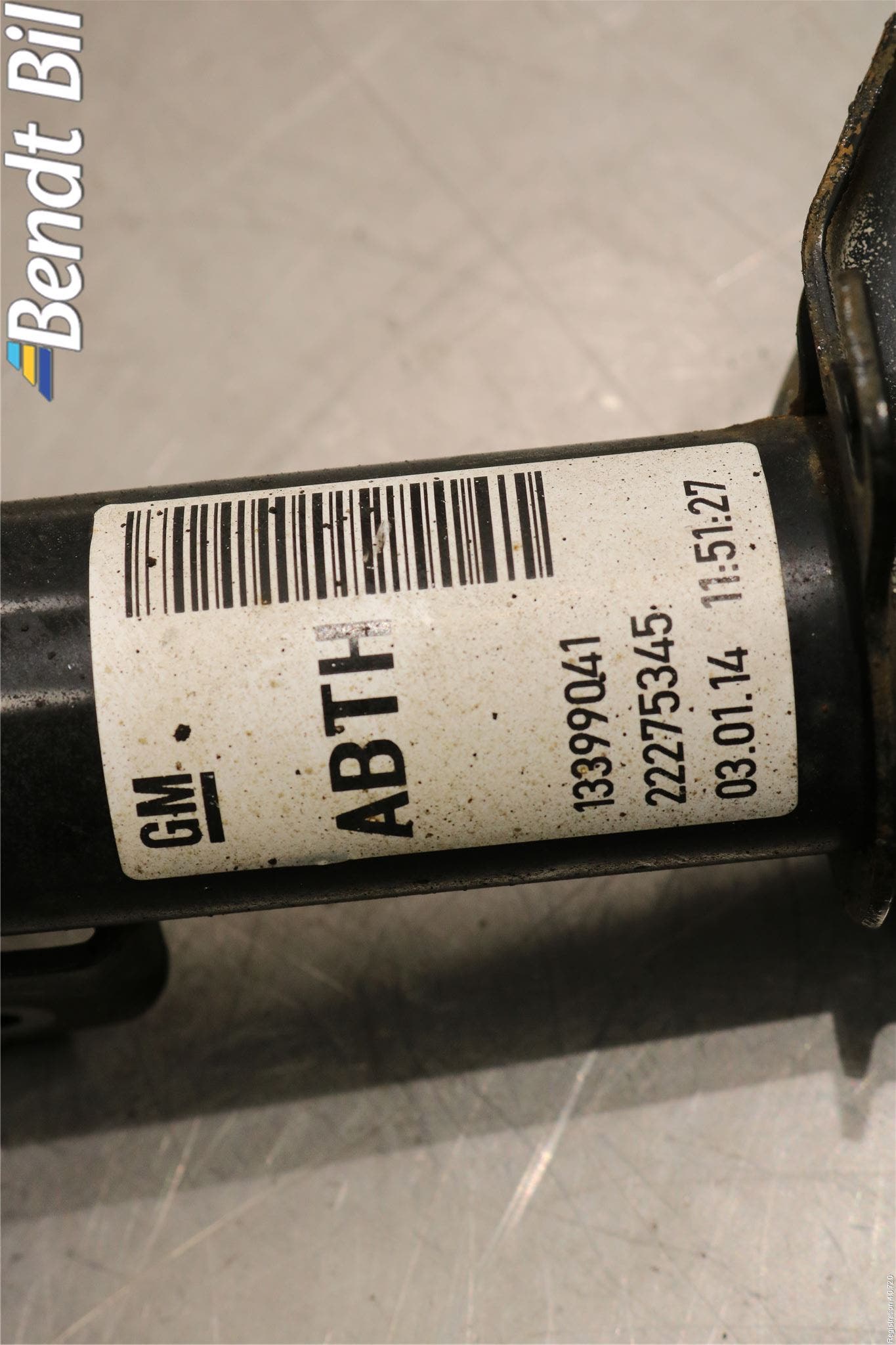 Opel CORSA D 07-14 Stötdämpare Fram