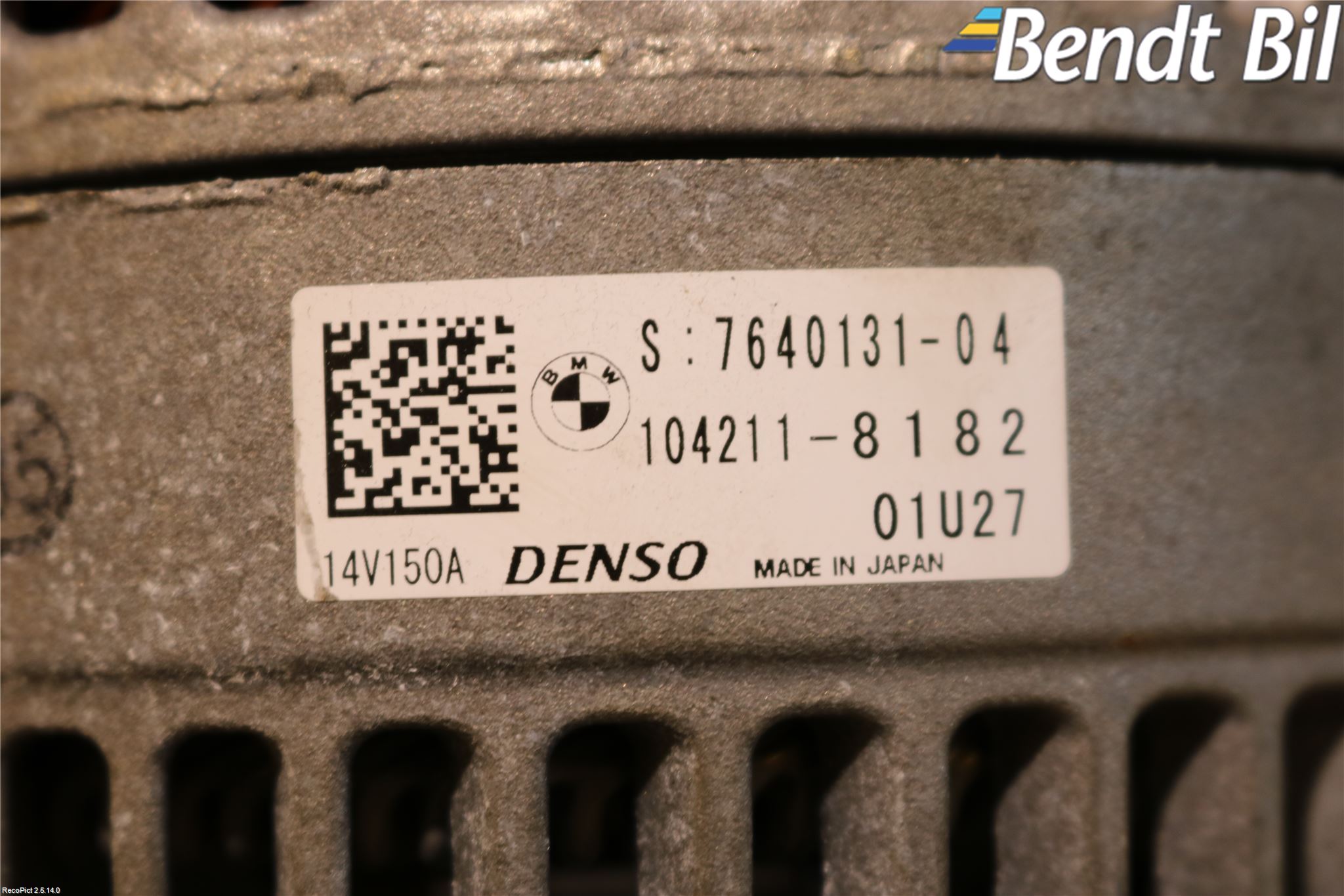 BMW 1 F20/F21 11-19 Generator