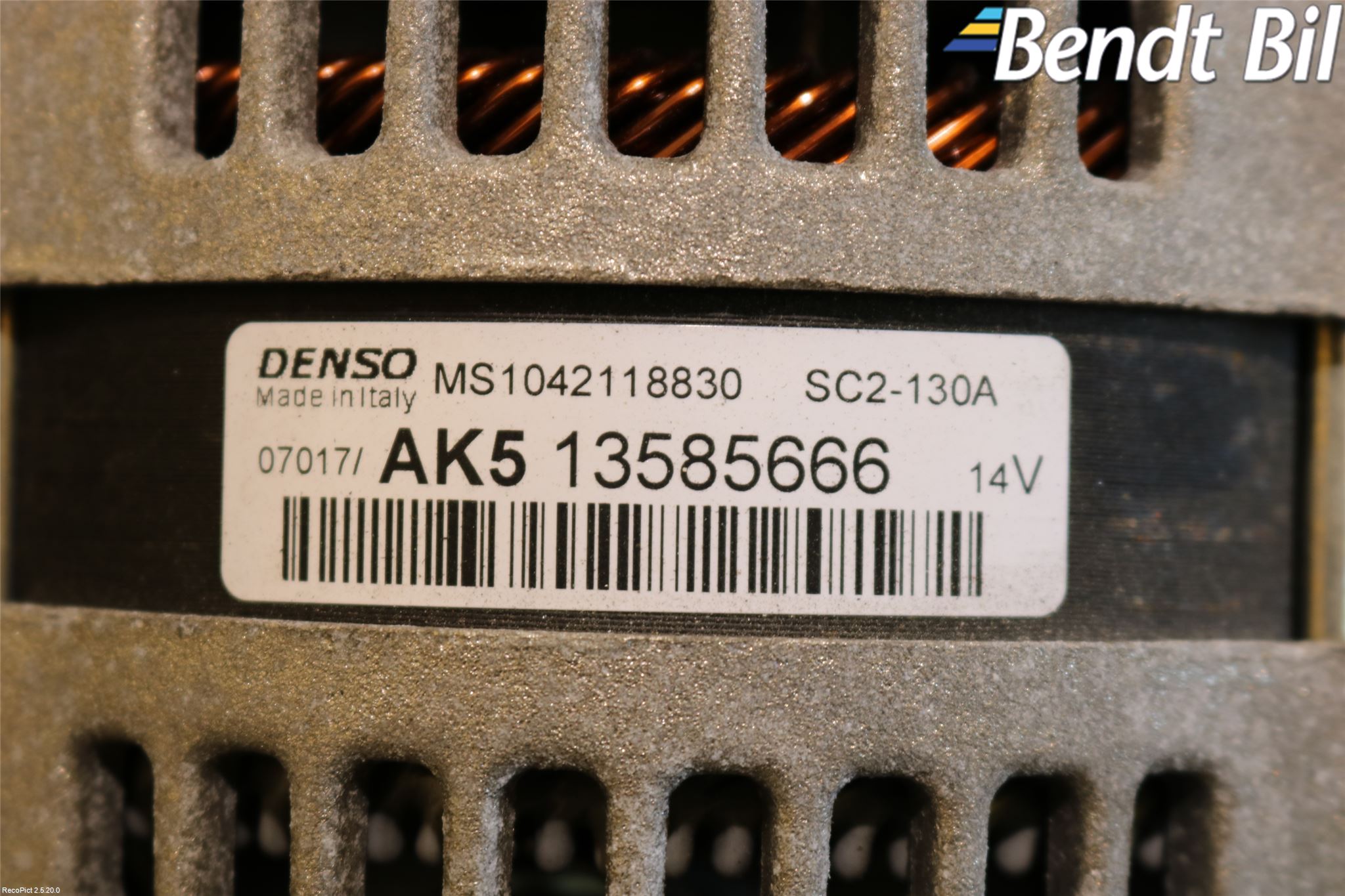 Opel CORSA E 15-19 Generator