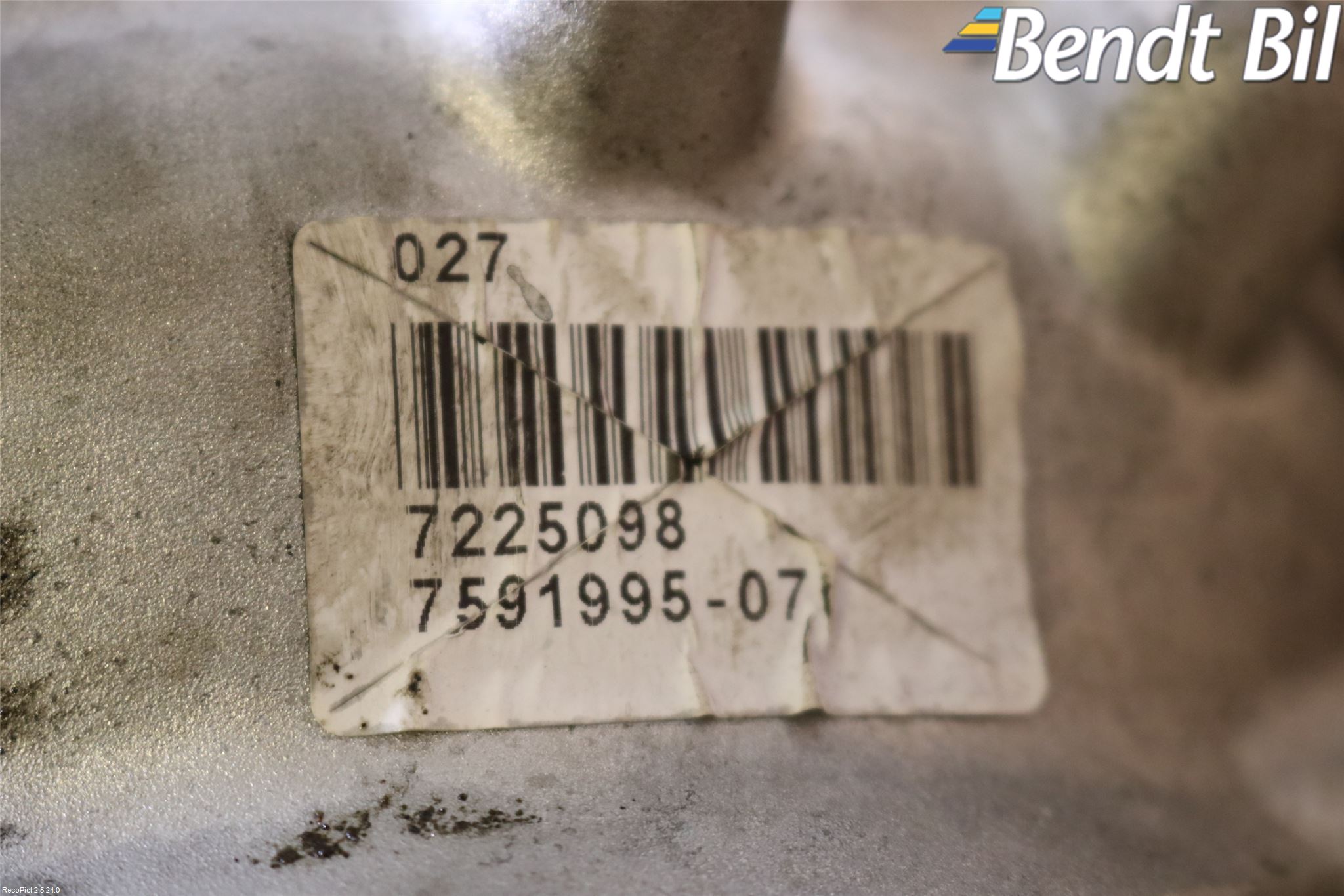 BMW 3 F30/F31/F80 12-19 Framvagn Diffrential